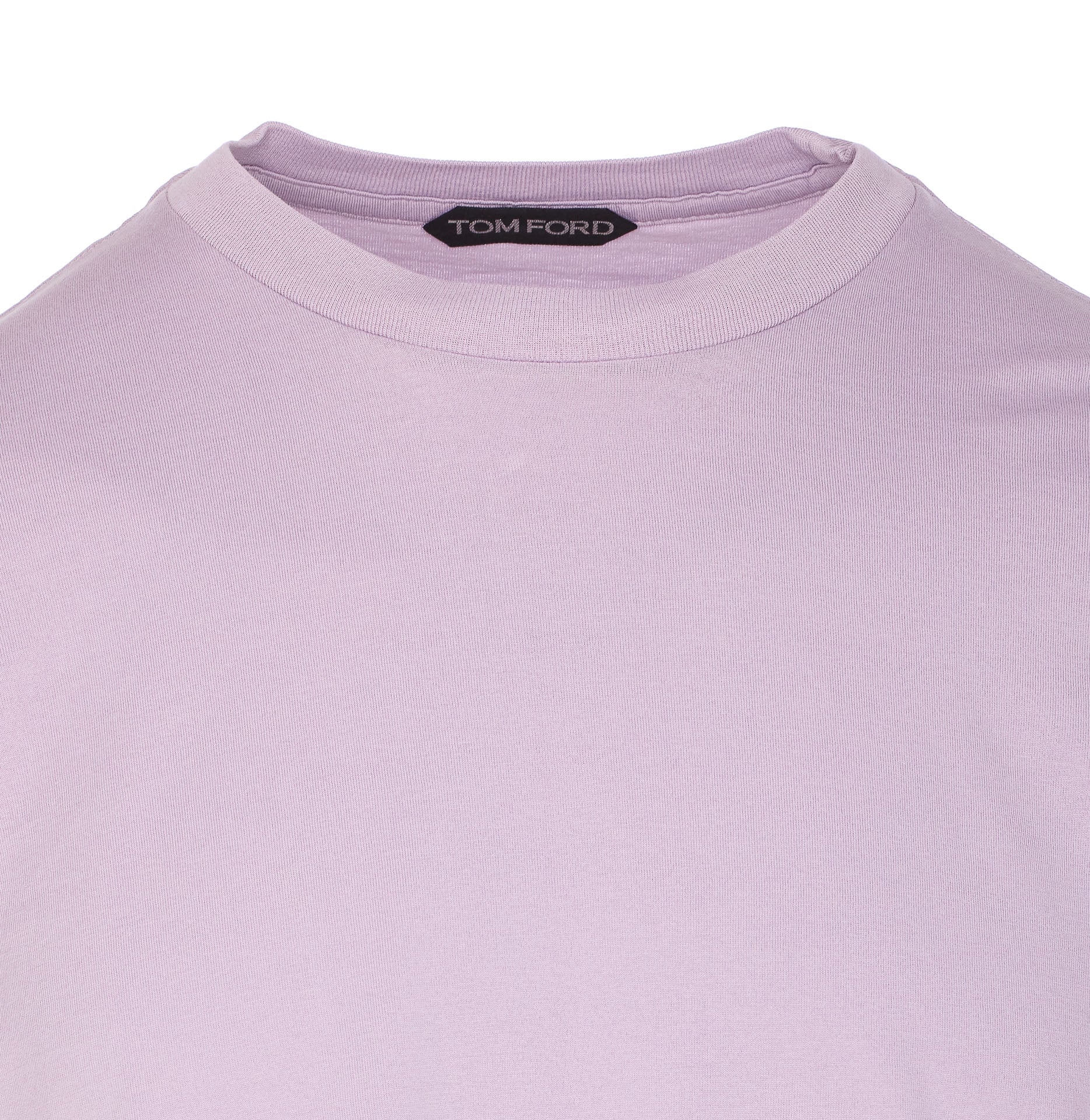 Tom Ford T-Shirts And Polos Purple Cotton
