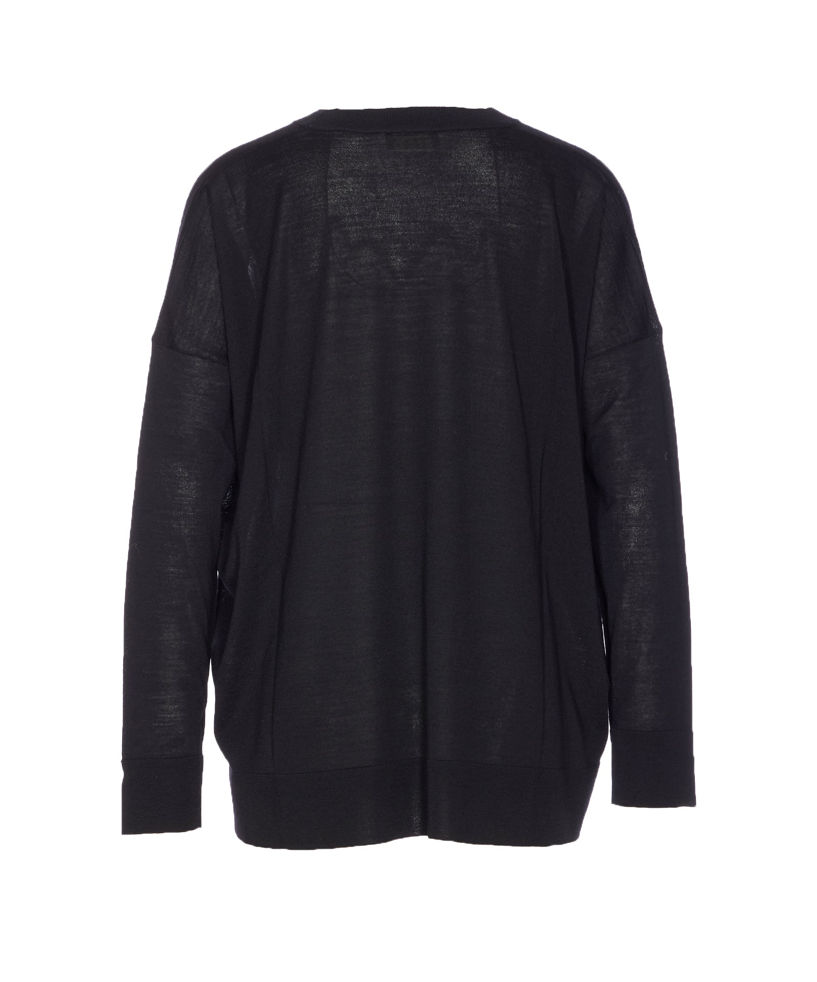 Roberto Collina Sweaters Black Merino Wool