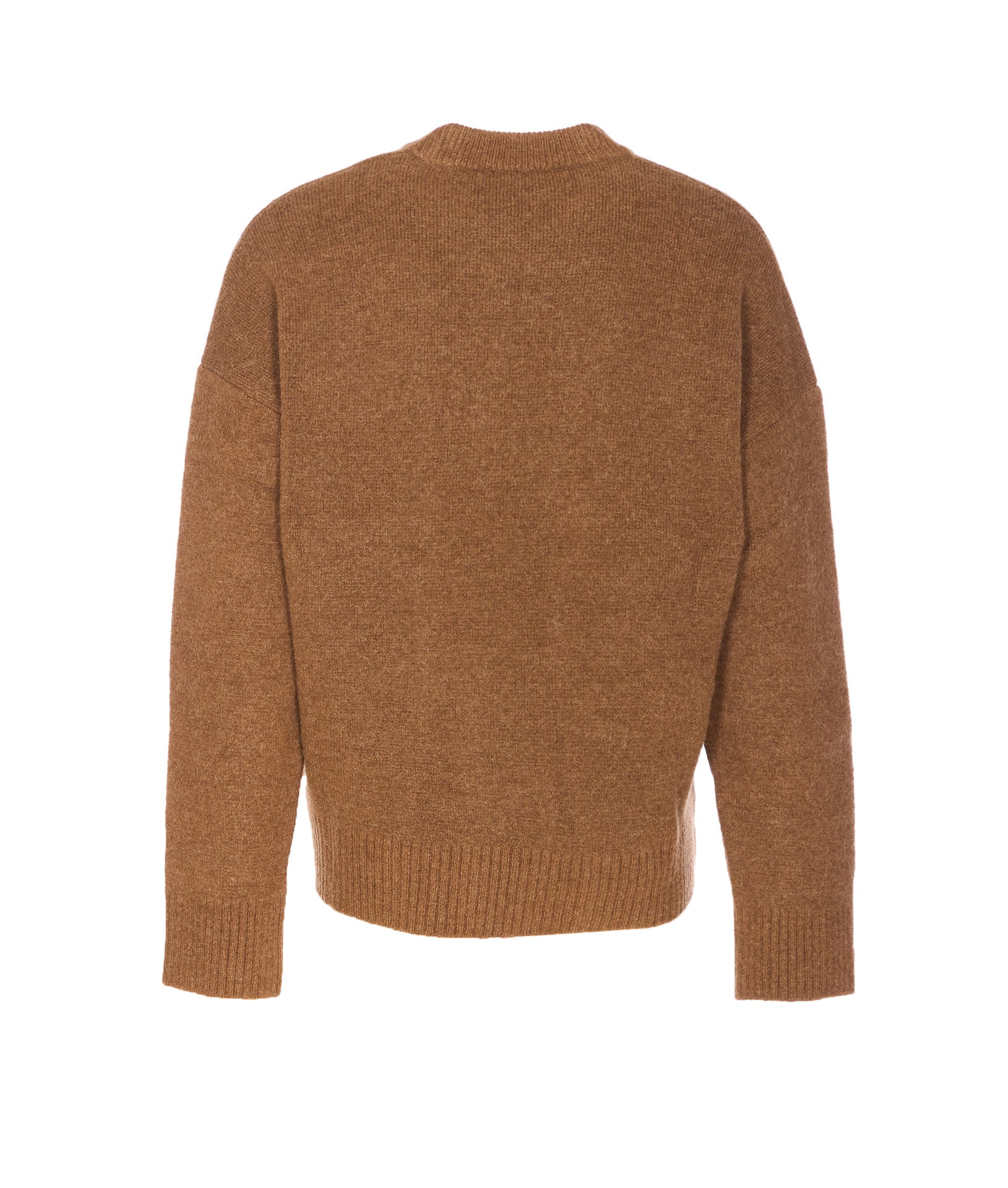 Ami Alexandre Matiussi Sweaters Brown Alpaca