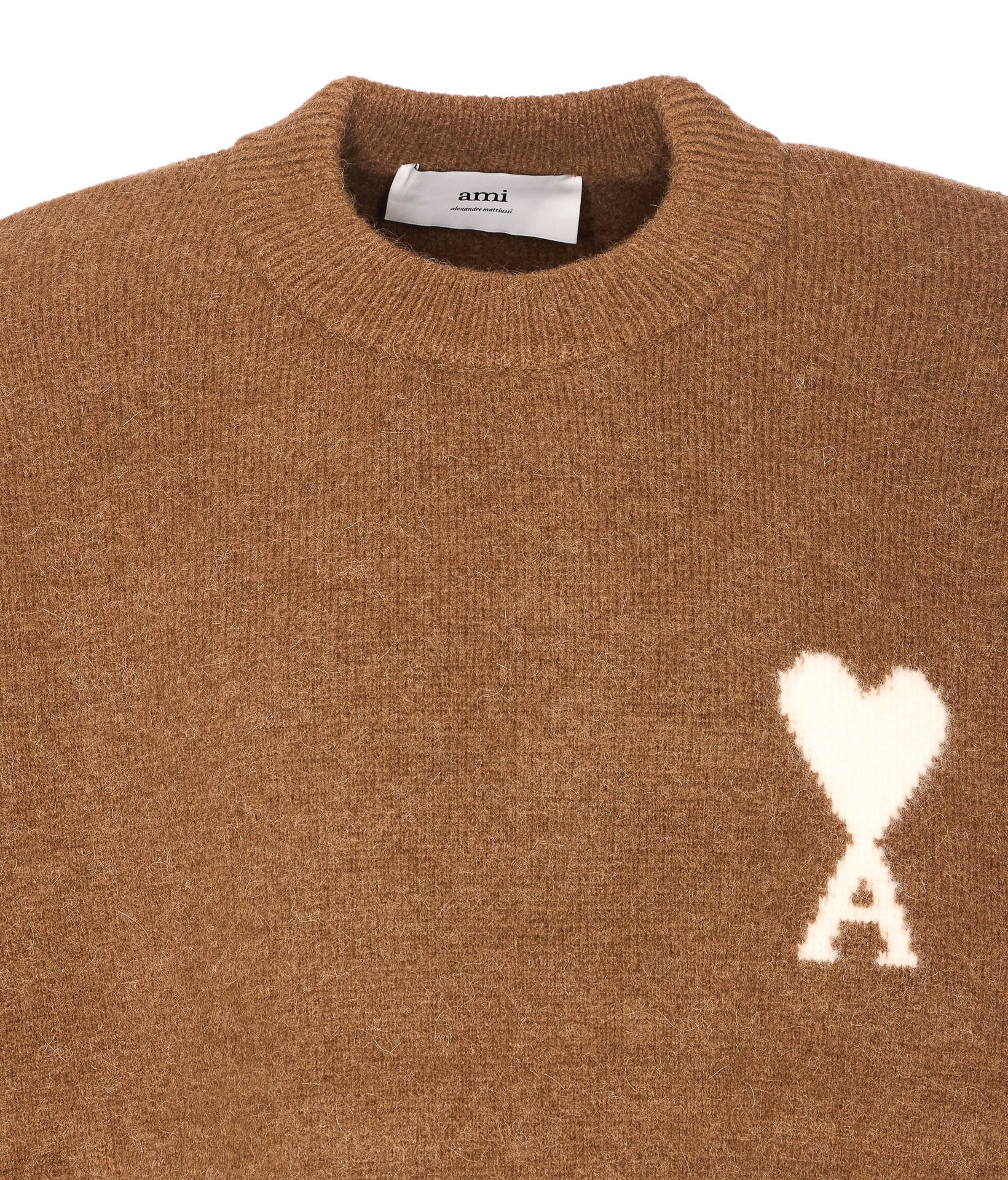 Ami Alexandre Matiussi Sweaters Brown Alpaca