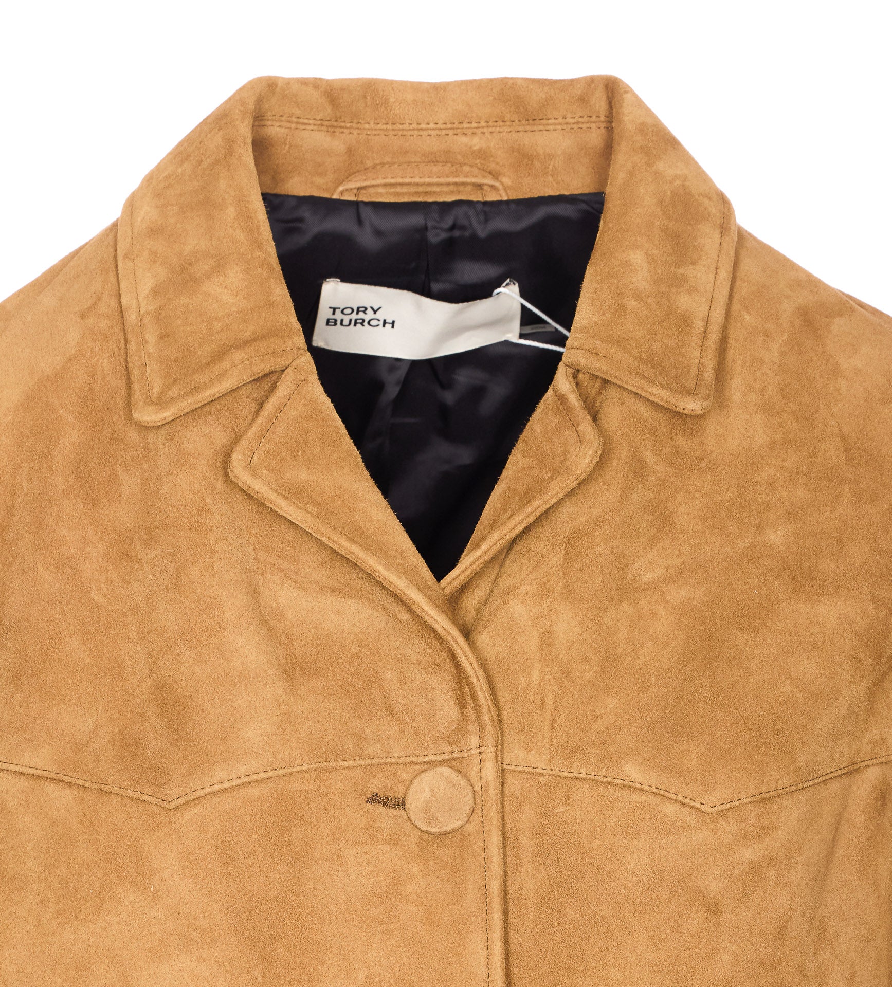 Tory Burch Jackets Beige Goat Leather