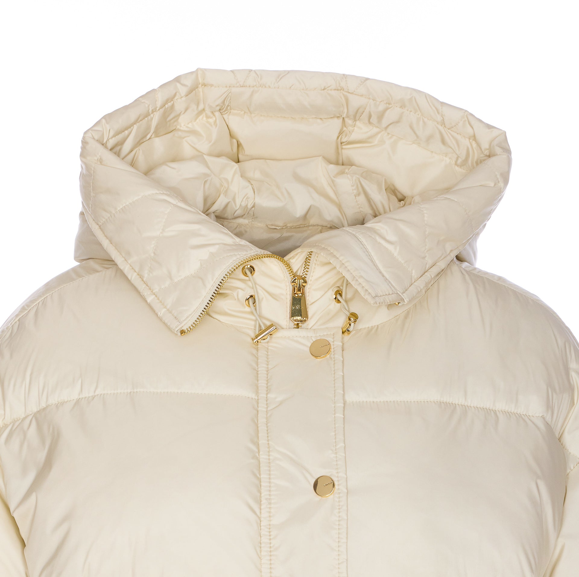 Pinko Coats White Nylon