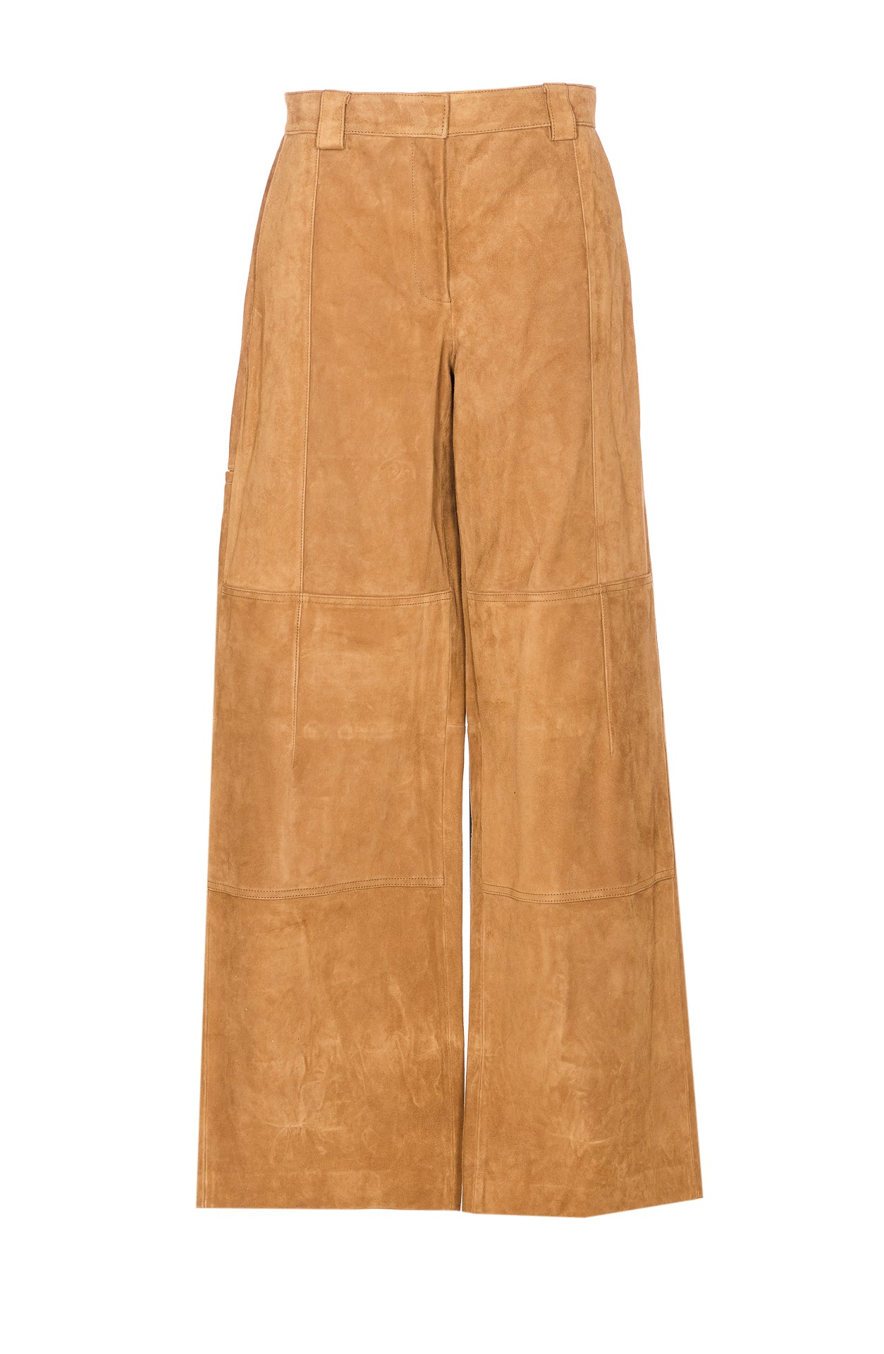 Tory Burch Trousers Beige Goat Leather