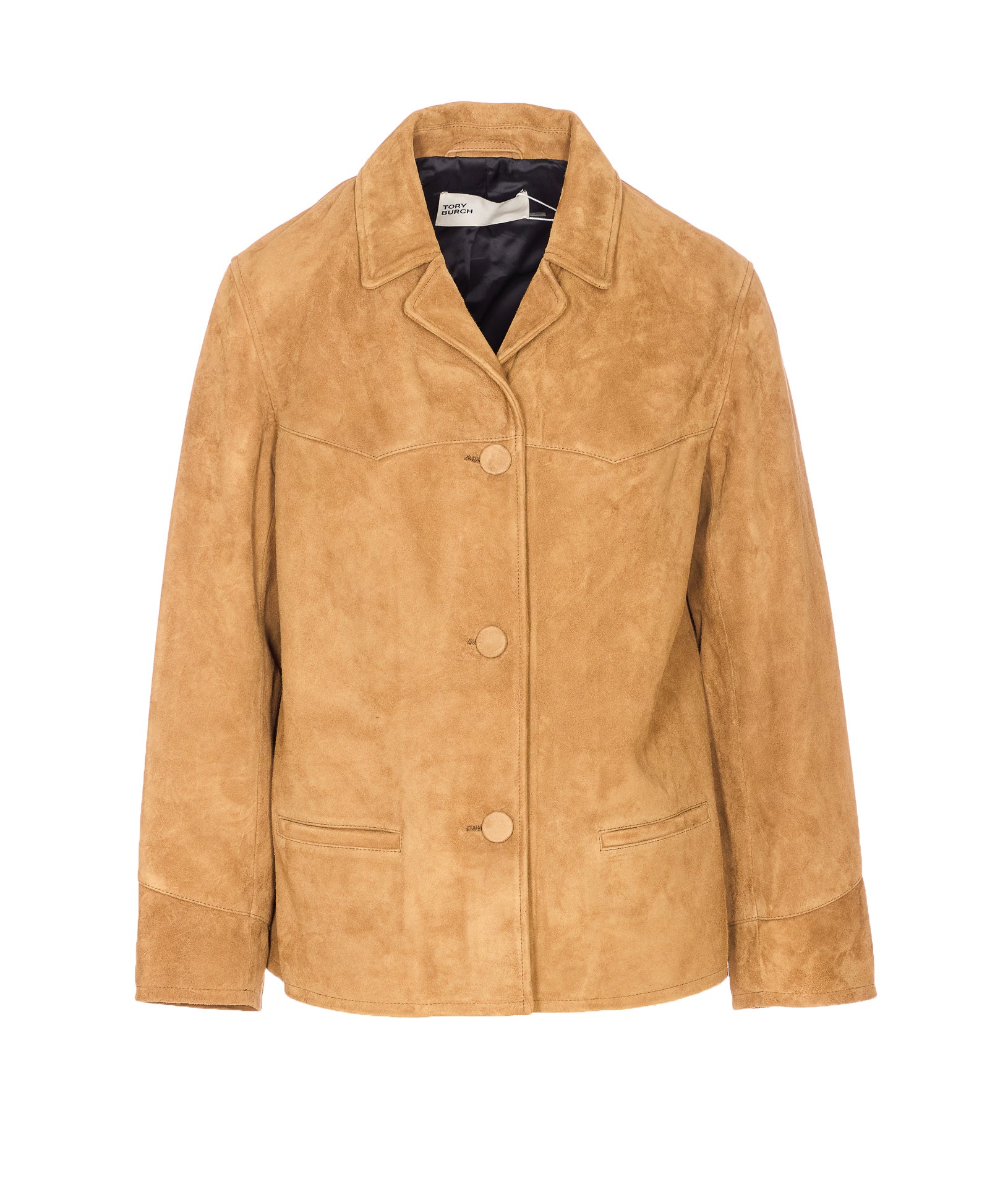 Tory Burch Jackets Beige Goat Leather