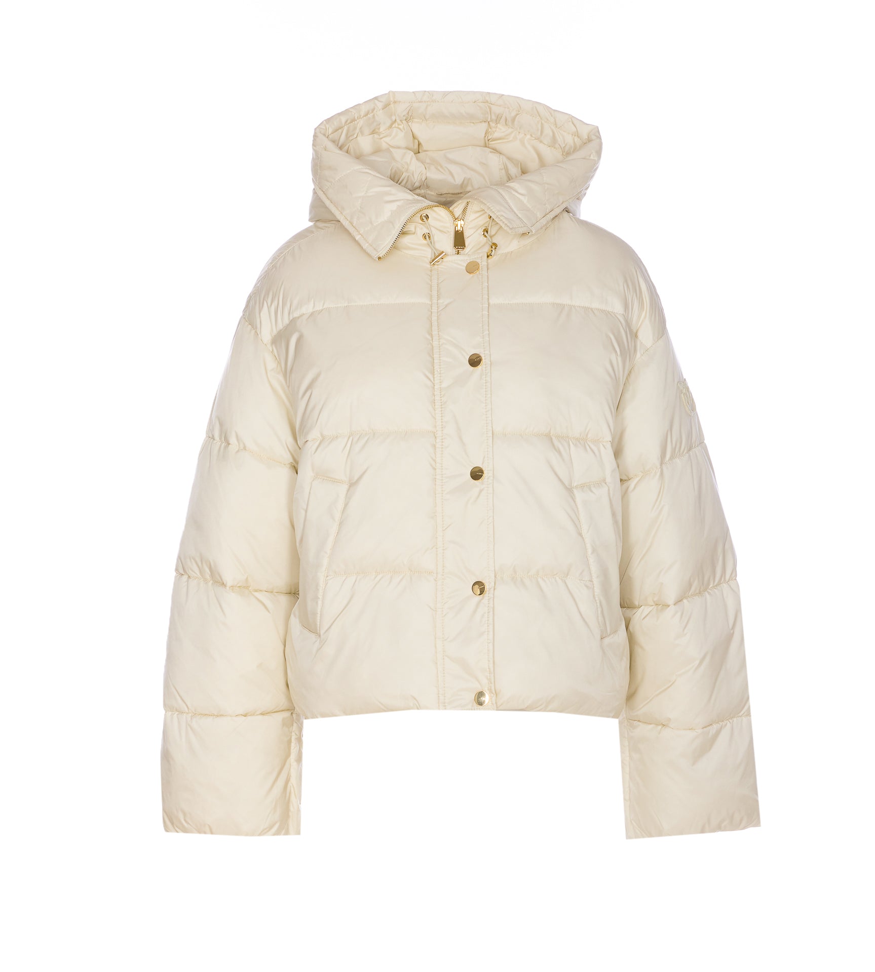 Pinko Coats White Nylon
