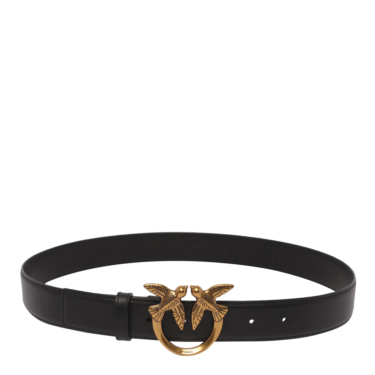 Pinko Belts Black Calf Leather