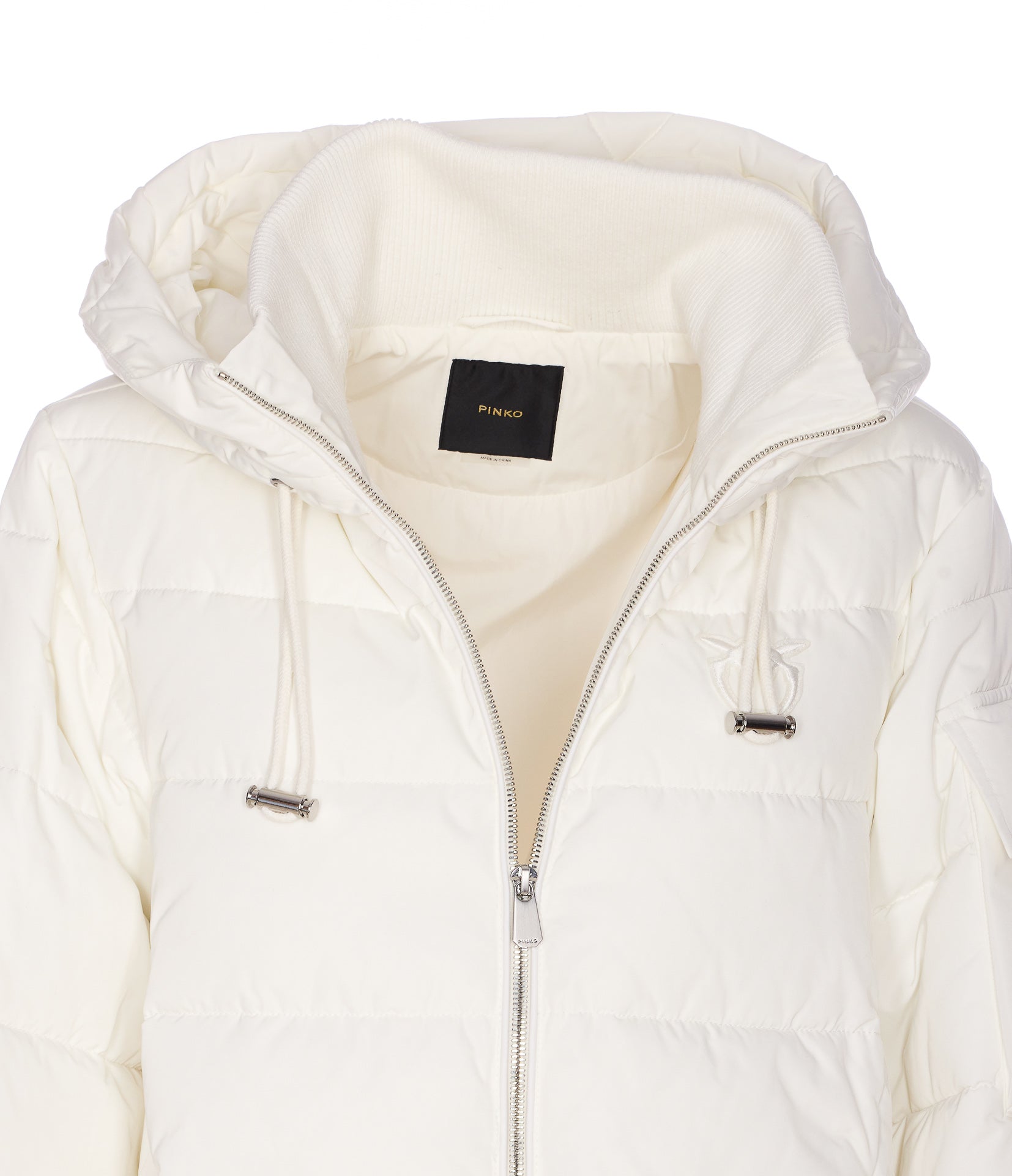 Pinko Coats White Polyester