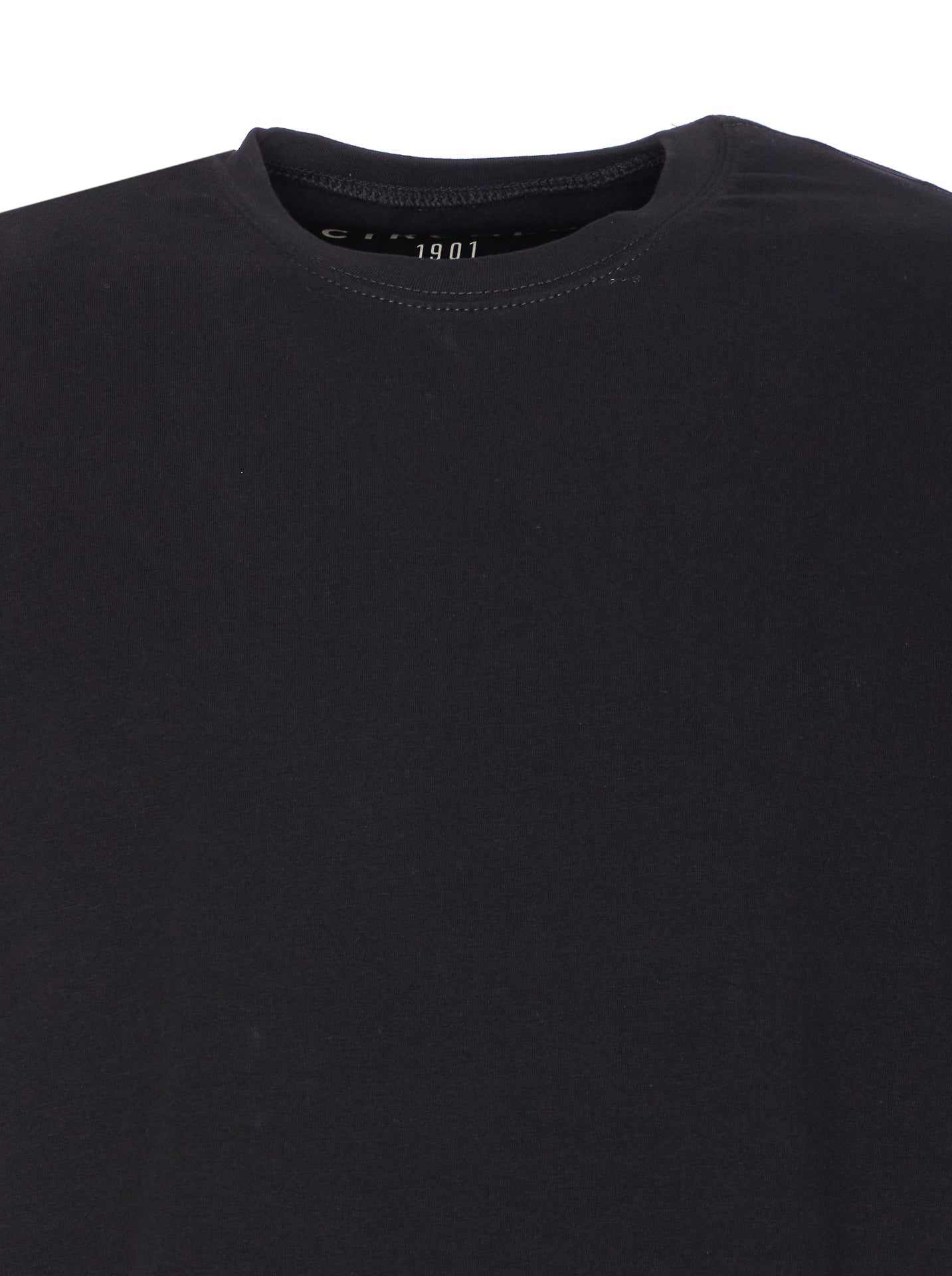 Circolo 1901 T-shirts and Polos Black Cotton