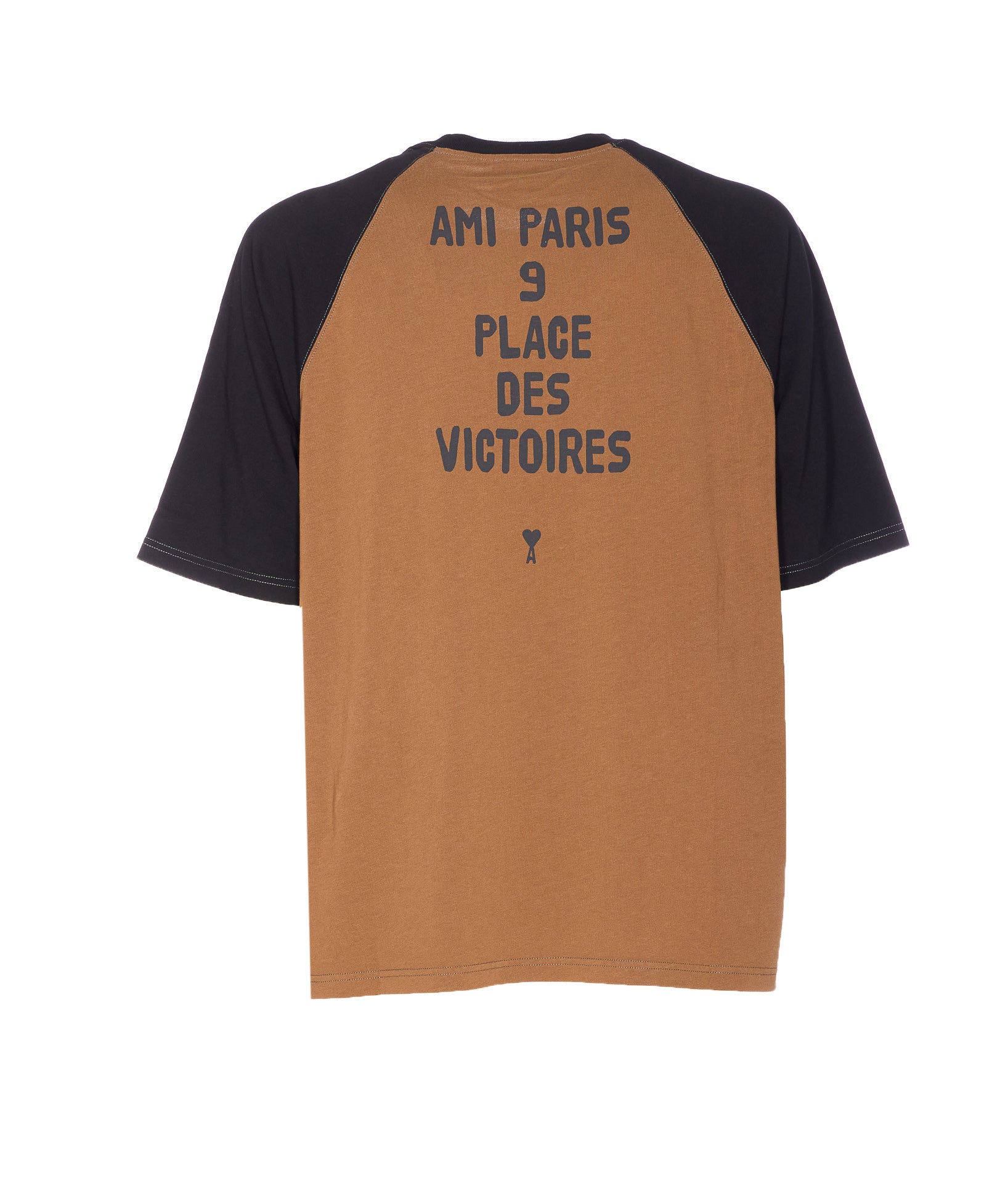 Ami Alexandre Matiussi T-Shirts And Polos Brown Cotton