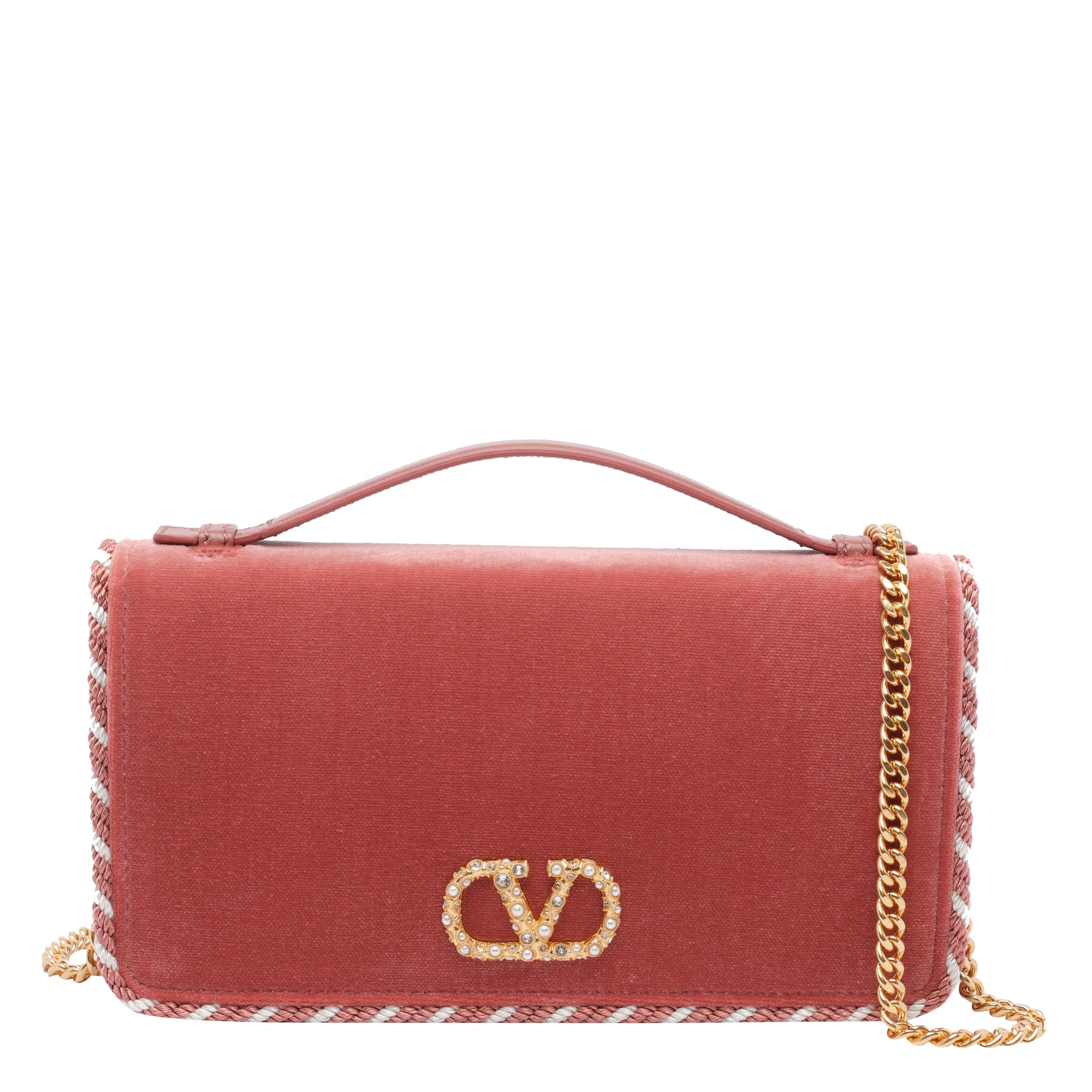 Valentino Garavani Bags Pink Fabric