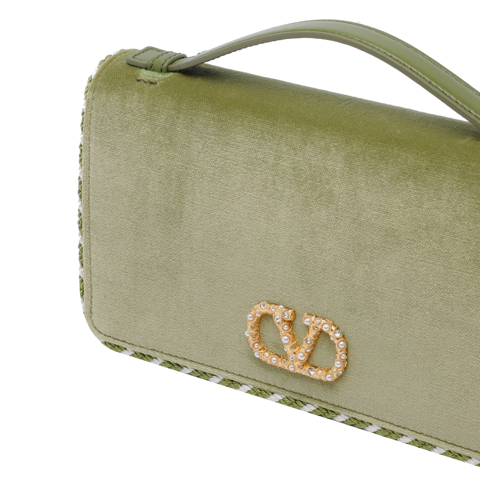 Valentino Garavani Bags Green Fabric
