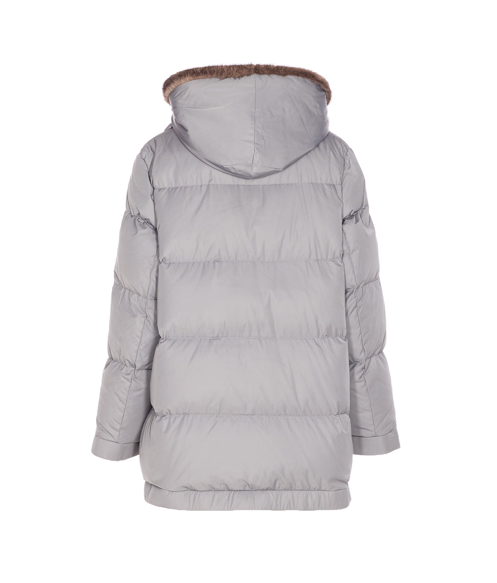 LOU ANDREA Coats Grey Polyester
