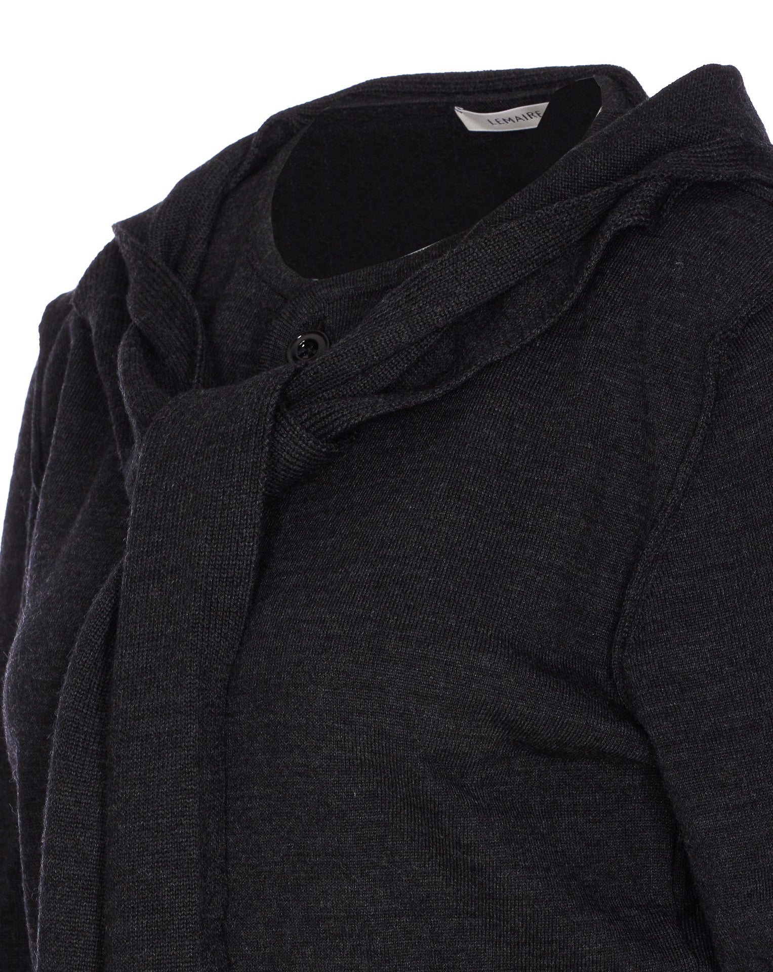 Lemaire Sweaters Grey Acrylic