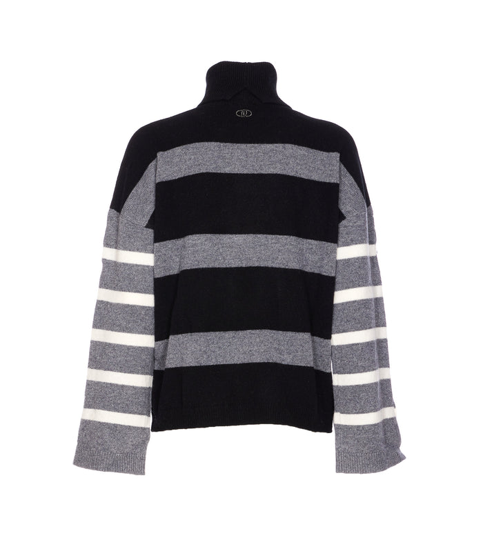 Liu Jo Sweaters Grey Wool