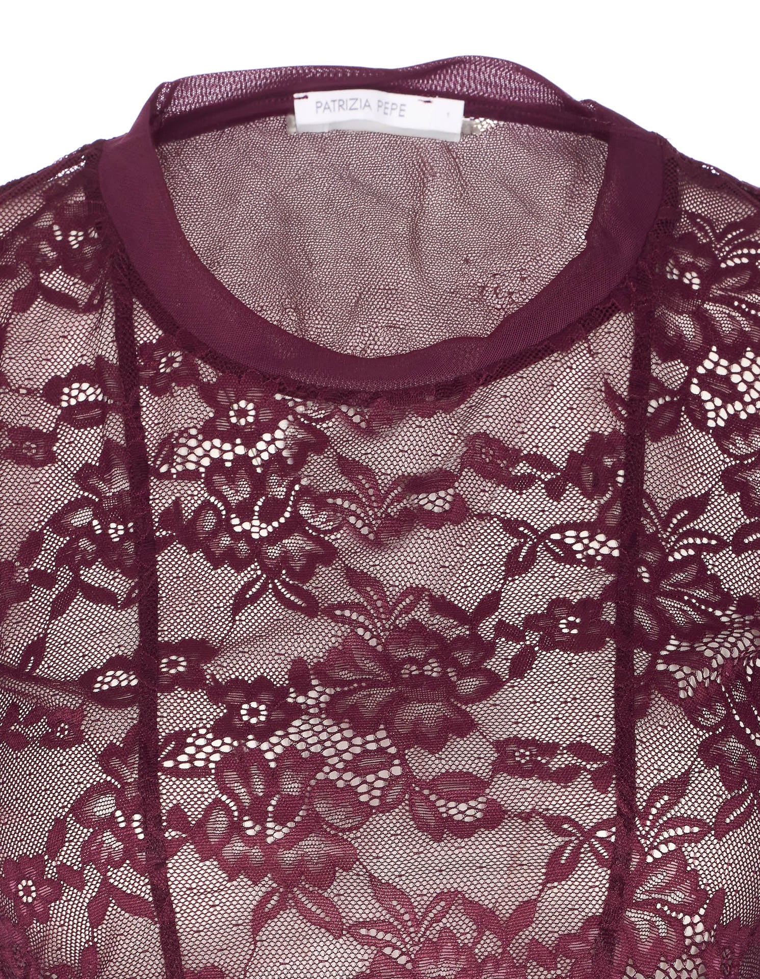 Patrizia Pepe T-Shirts And Polos Red Polyamide