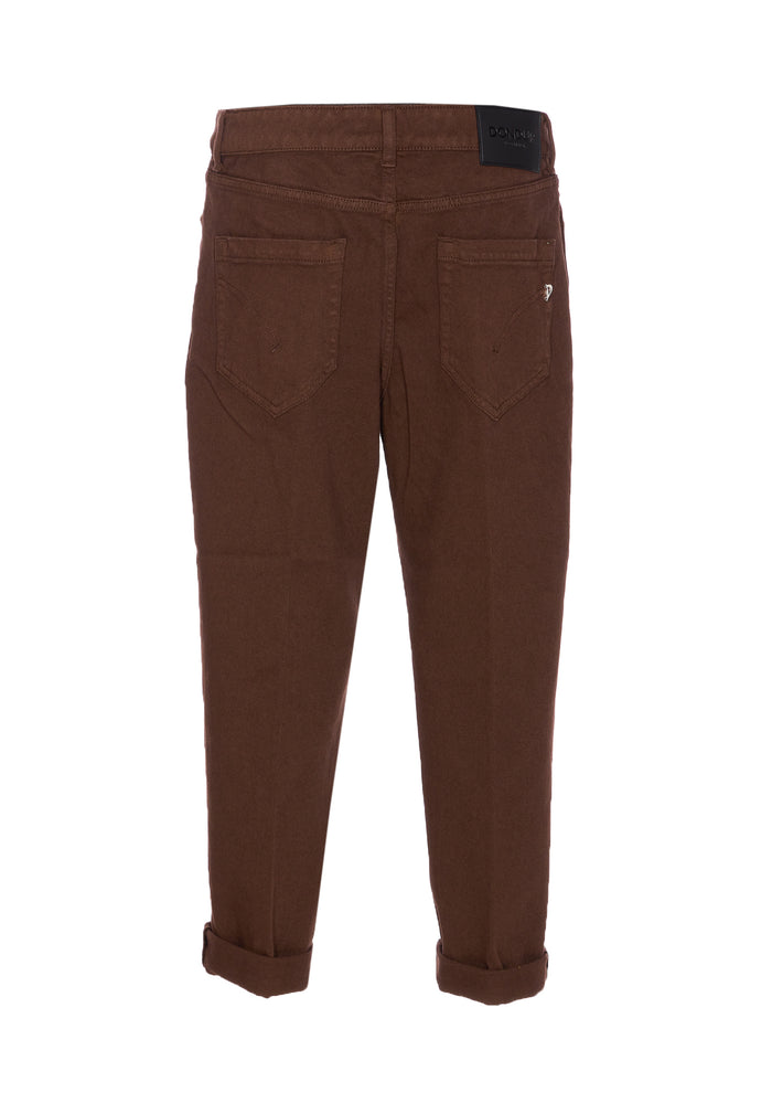 Dondup Jeans Brown Cotton