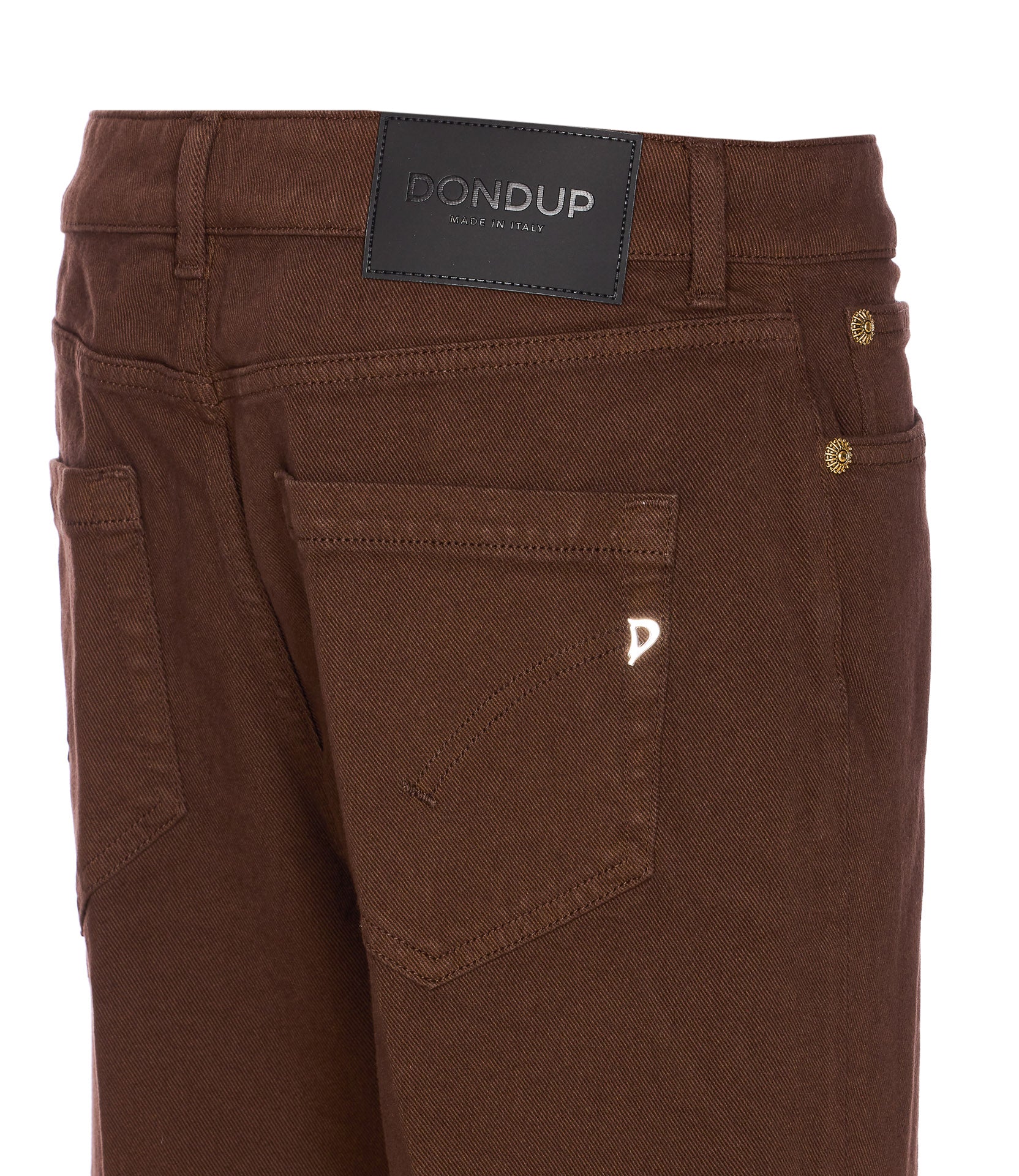 Dondup Jeans Brown Cotton