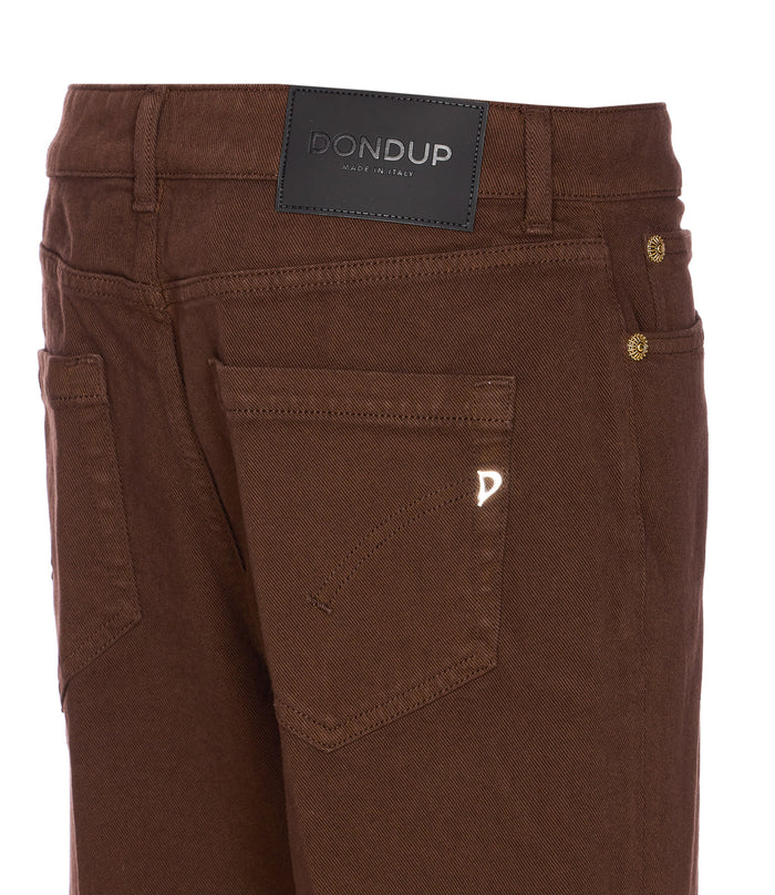 Dondup Jeans Brown Cotton