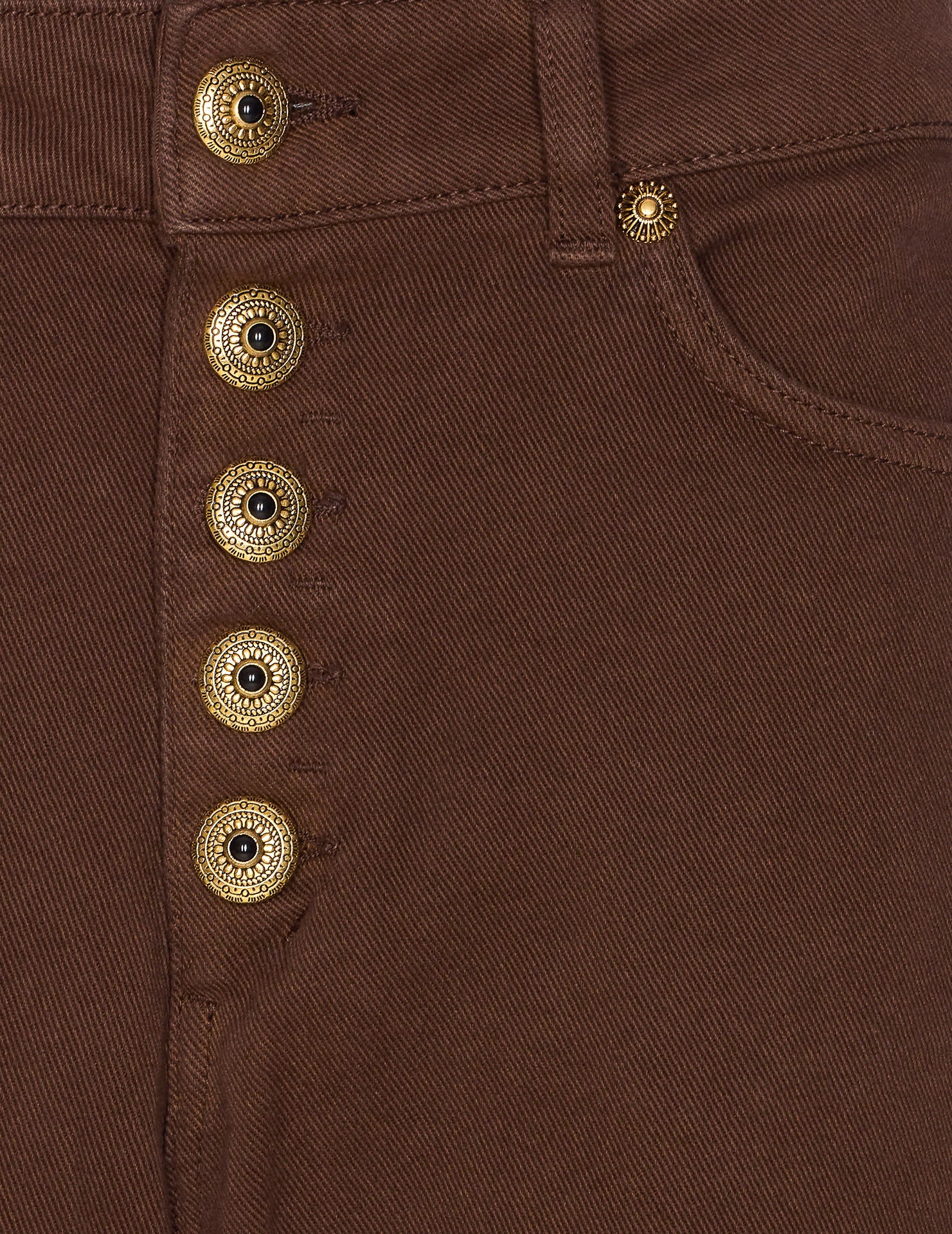 Dondup Jeans Brown Cotton