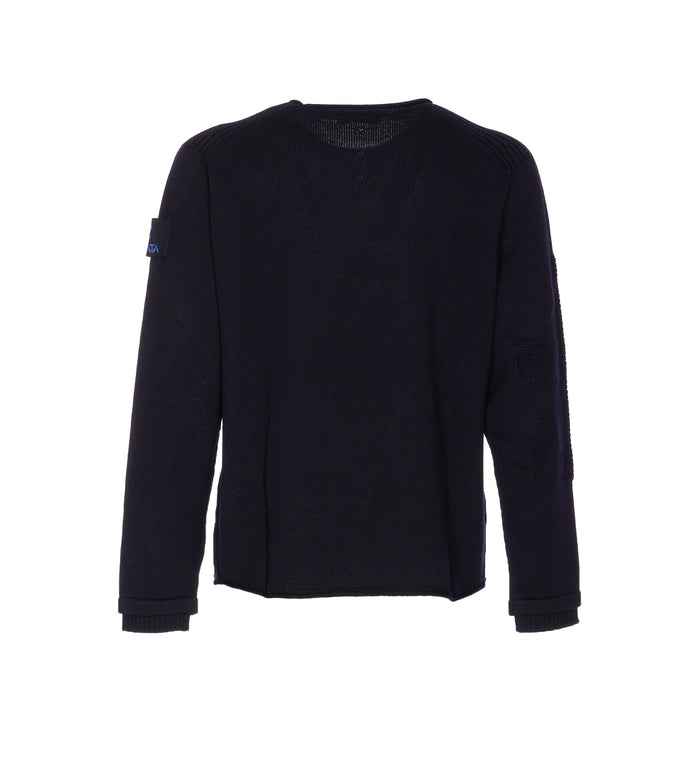 Premiata Sweaters Blue Wool
