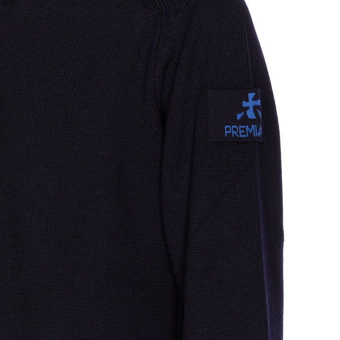 Premiata Sweaters Blue Wool