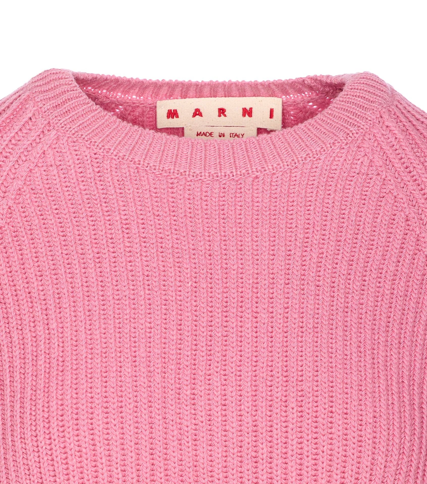 Marni Sweaters Pink Virgin Wool