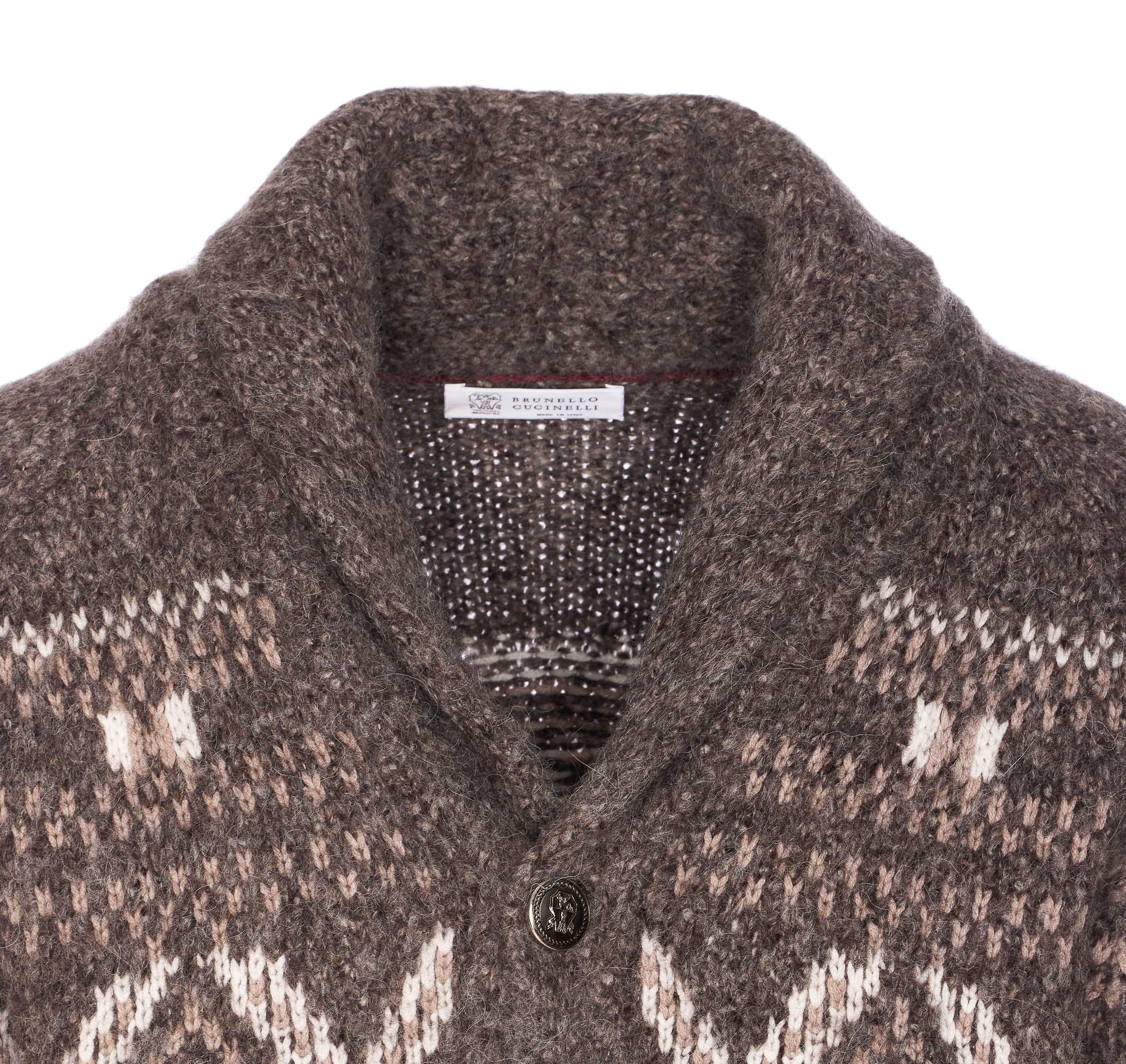 Brunello Cucinelli Sweaters Brown Alpaca