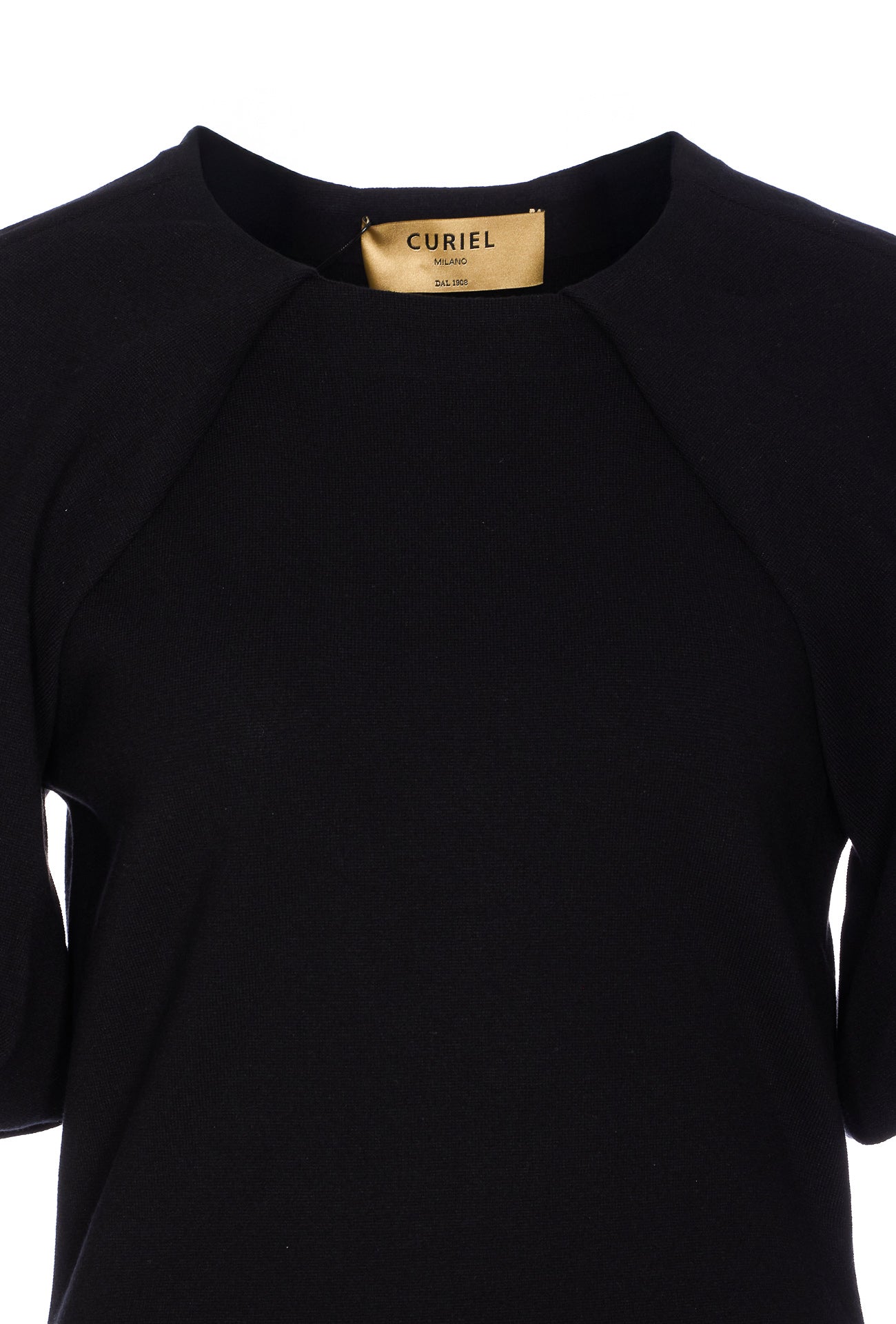 Curvel Dresses Black Viscose