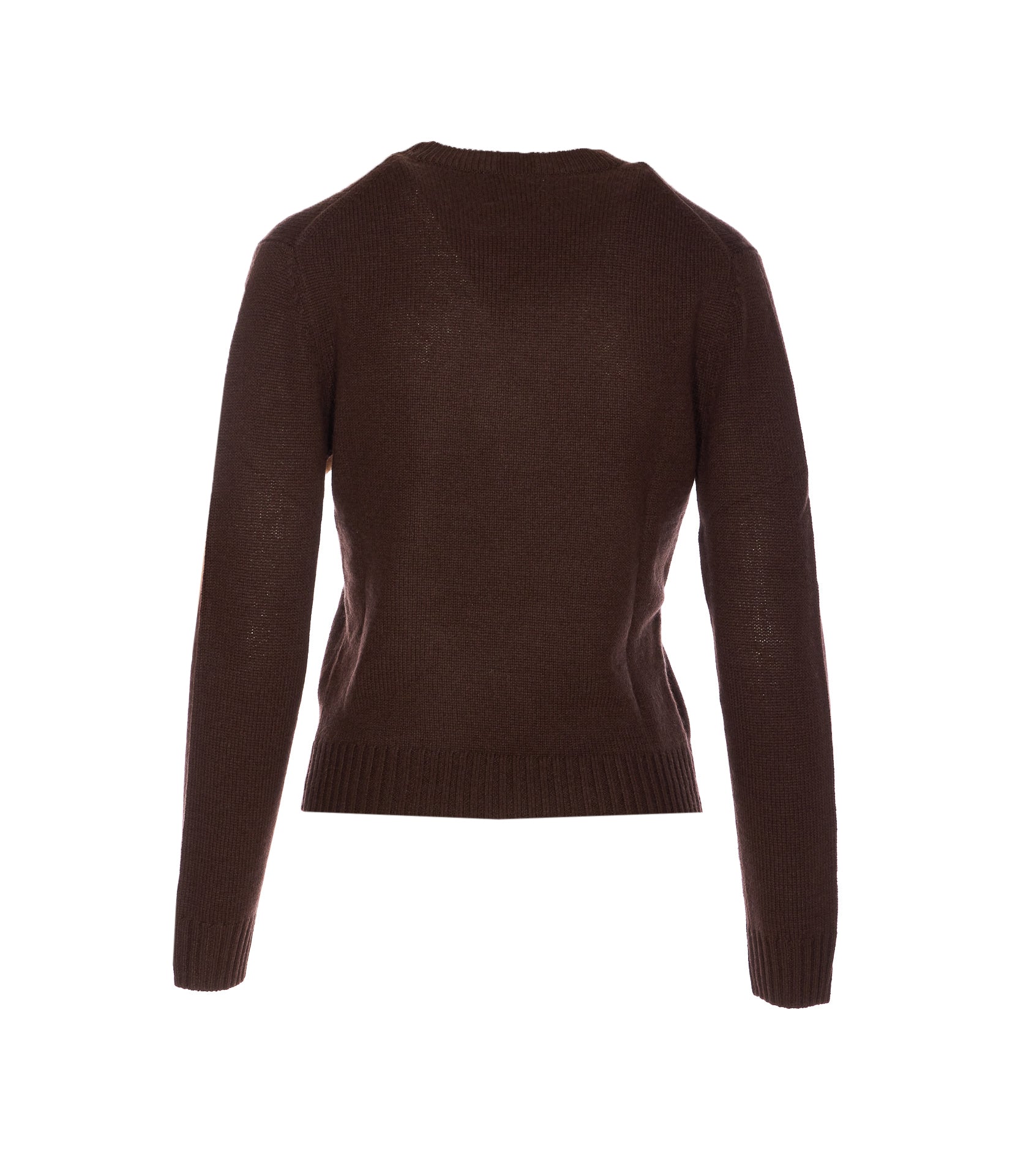 Allude Sweaters Brown Cashmere