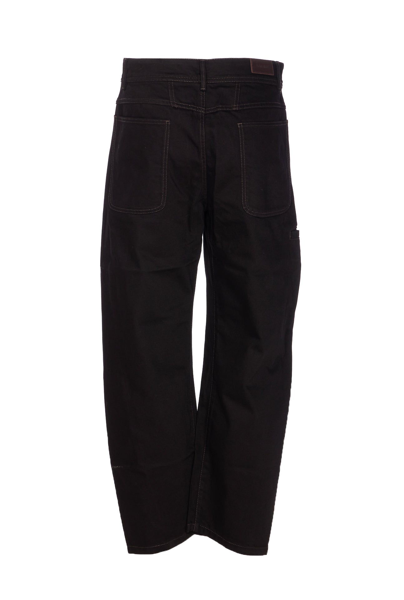 Lemaire Trousers Black Cotton