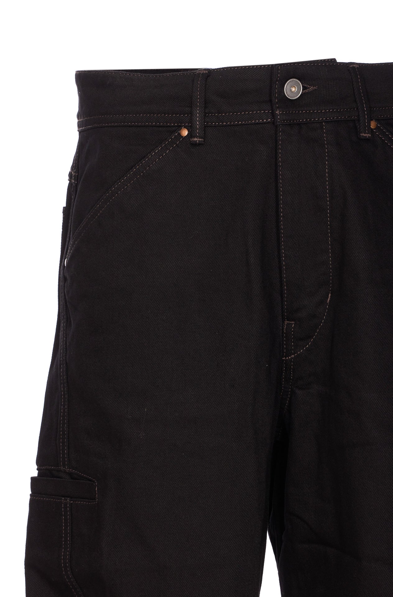 Lemaire Trousers Black Cotton