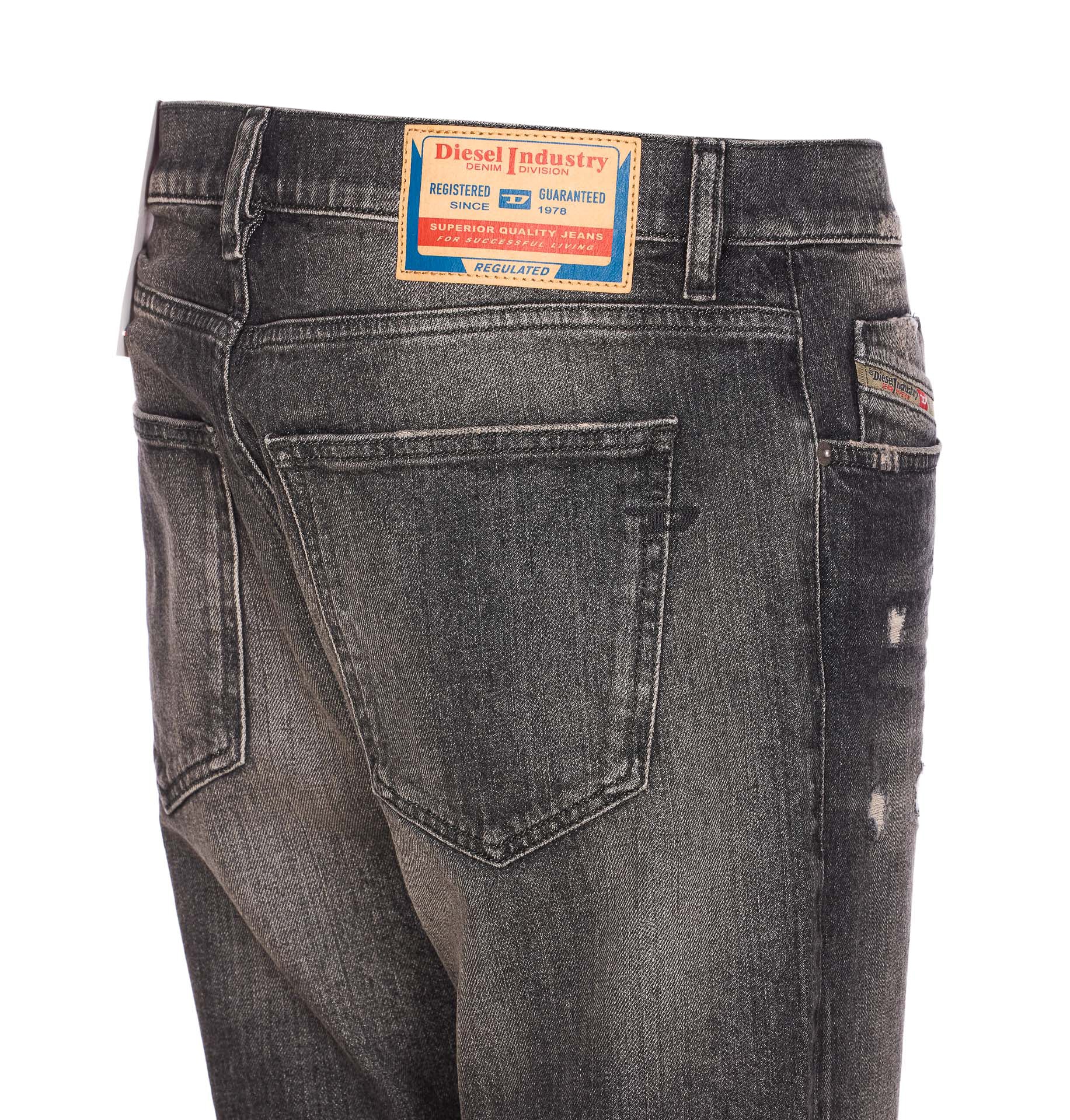 Diesel Jeans Grey Cotton