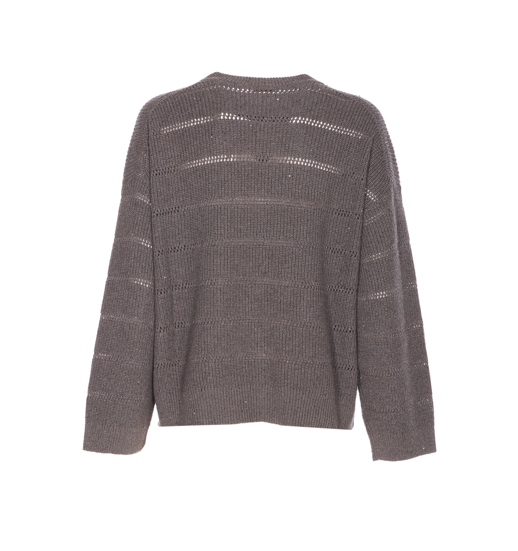 Brunello Cucinelli Sweaters Grey Cashmere