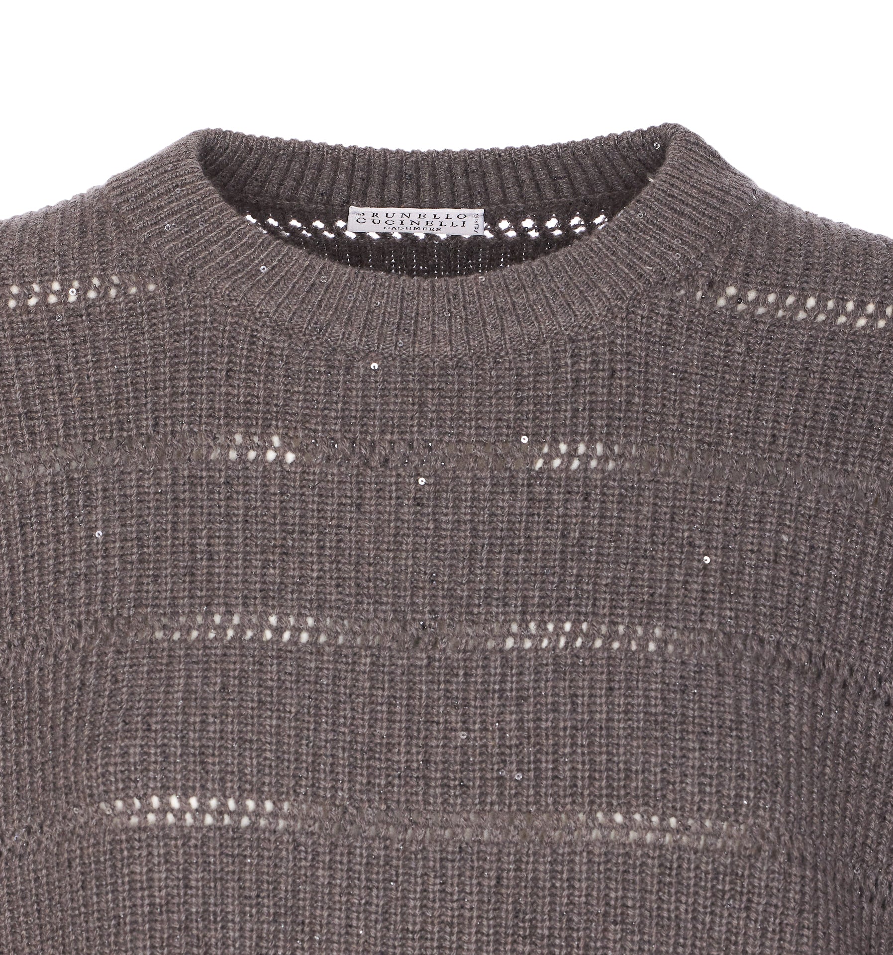 Brunello Cucinelli Sweaters Grey Cashmere