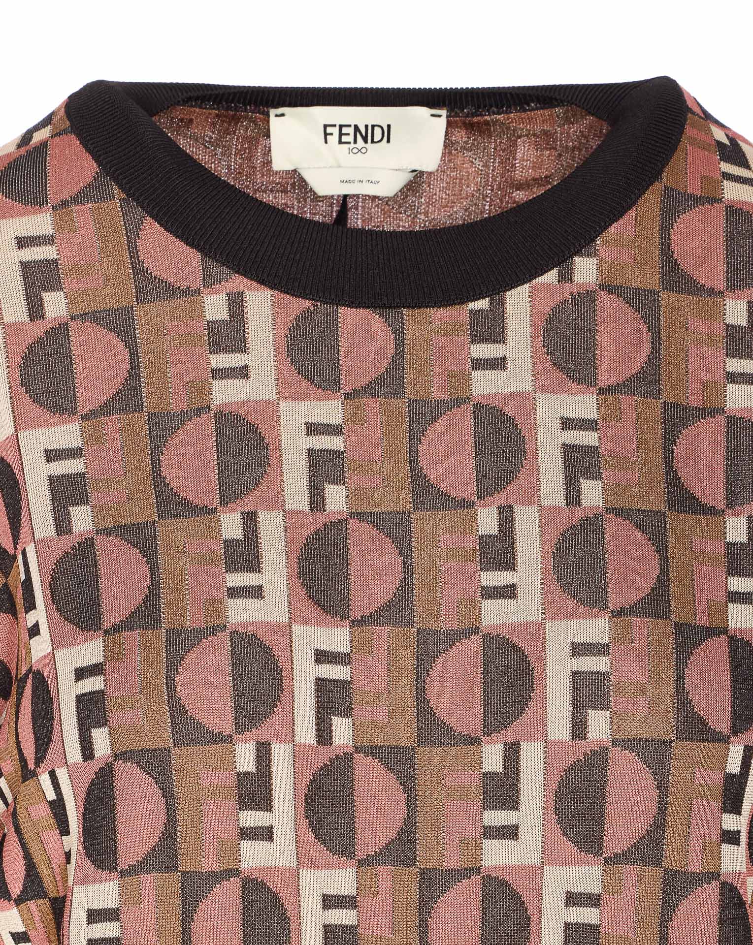 Fendi T-Shirts And Polos Pink Viscose