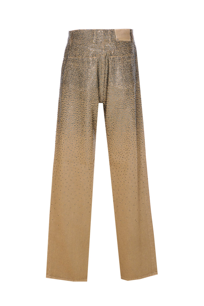 Golden Goose Jeans Brown Cotton