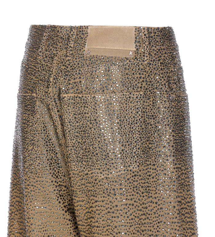 Golden Goose Jeans Brown Cotton