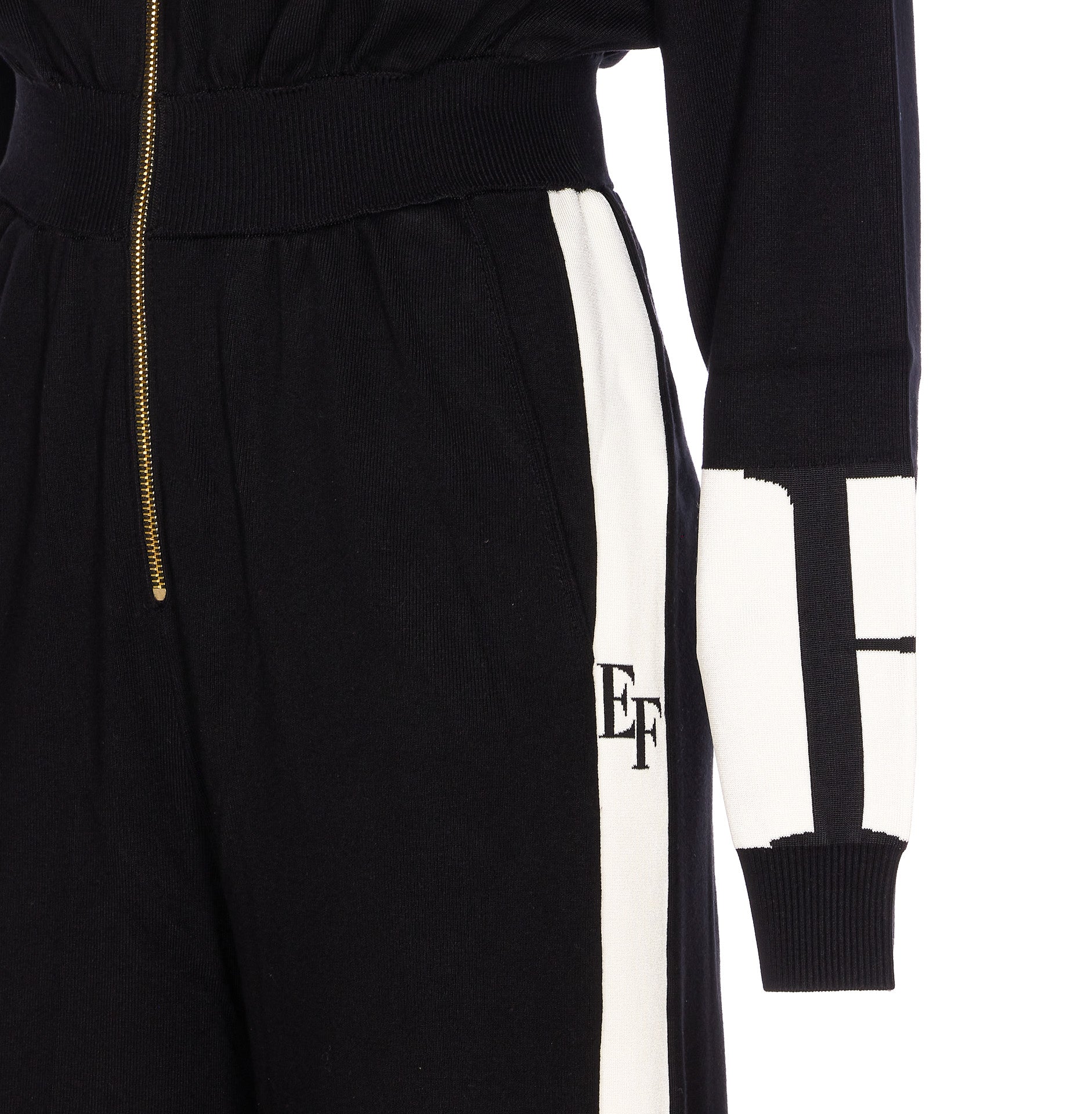 Elisabetta Franchi Trousers Black Viscose
