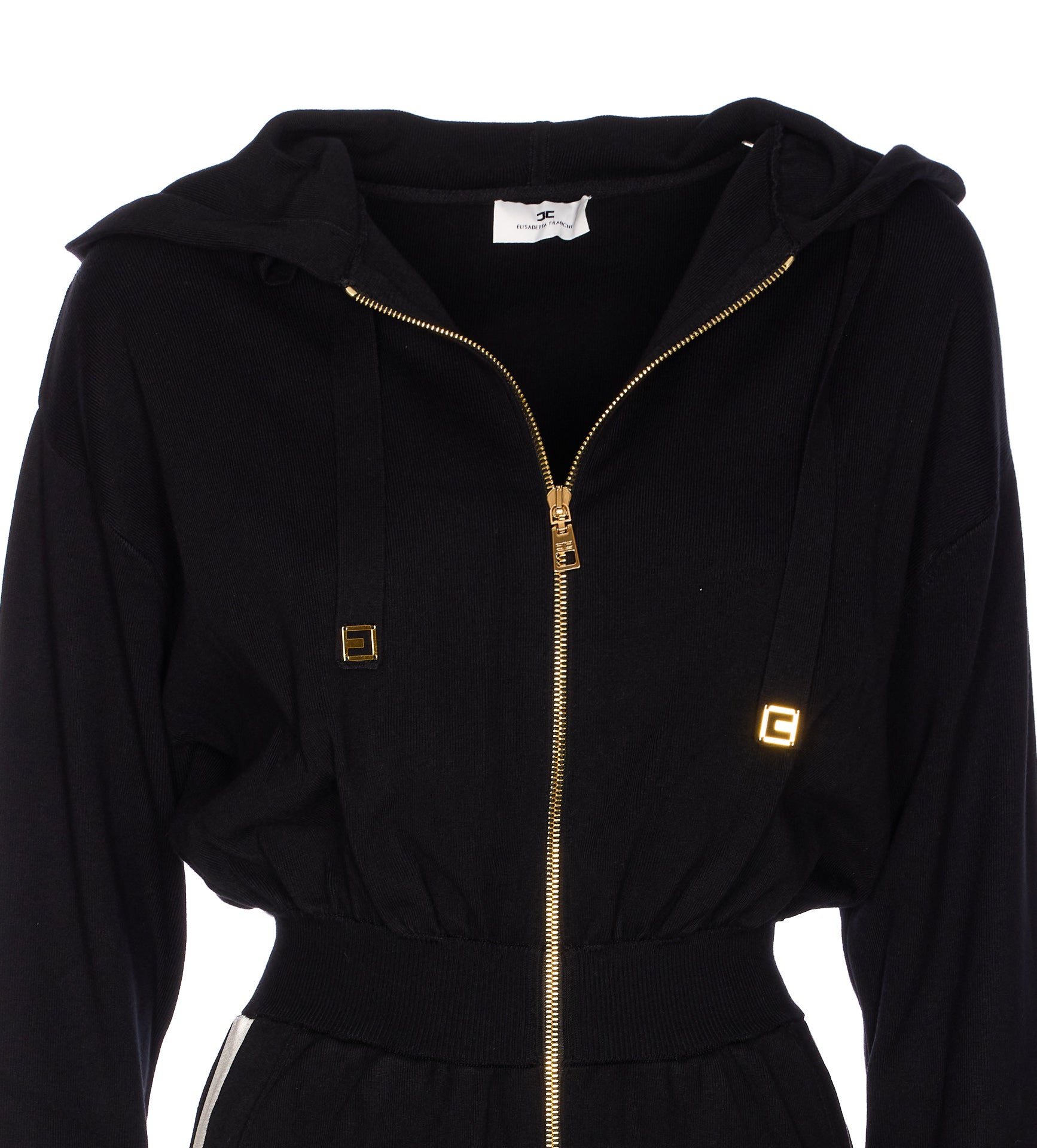 Elisabetta Franchi Trousers Black Viscose