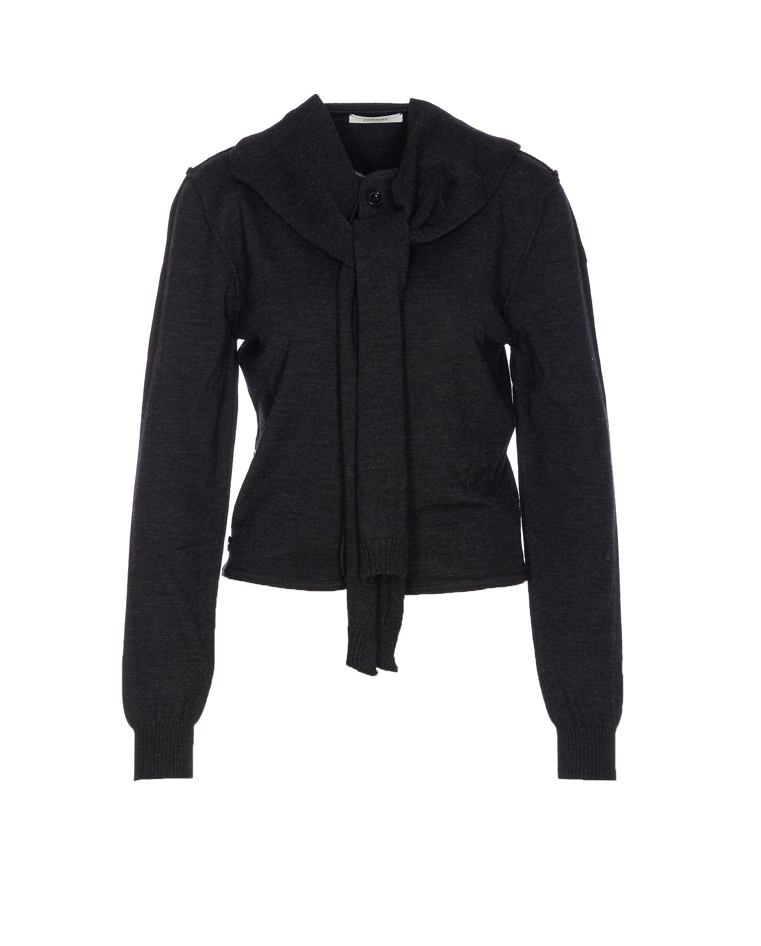 Lemaire Sweaters Grey Acrylic