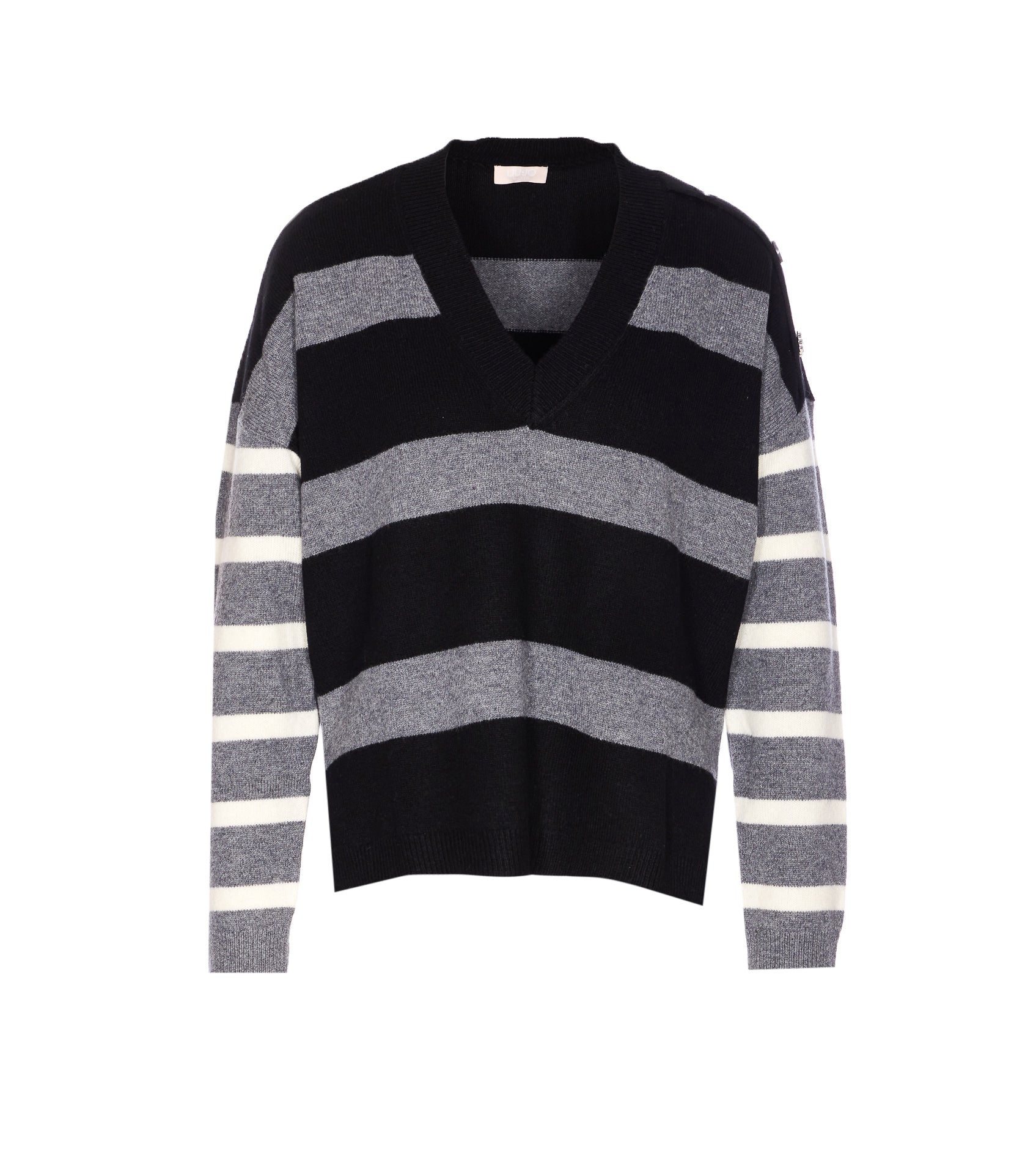 Liu Jo Sweaters Grey Wool