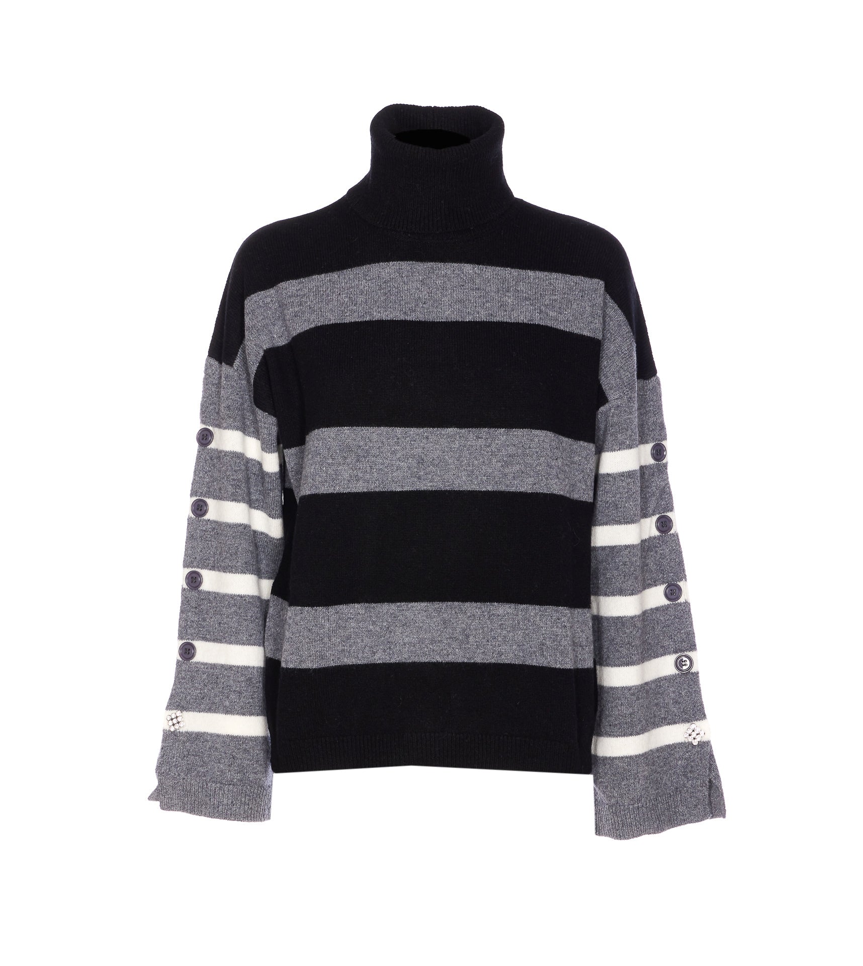 Liu Jo Sweaters Grey Wool