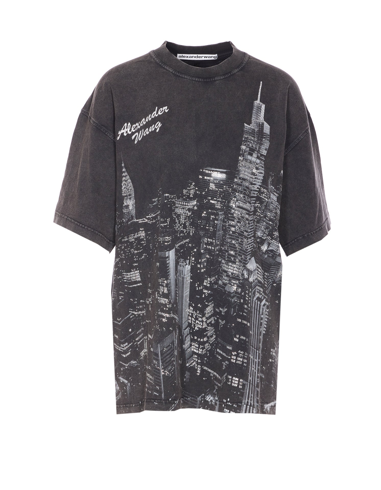 Alexander Wang T-Shirts And Polos Black Cotton