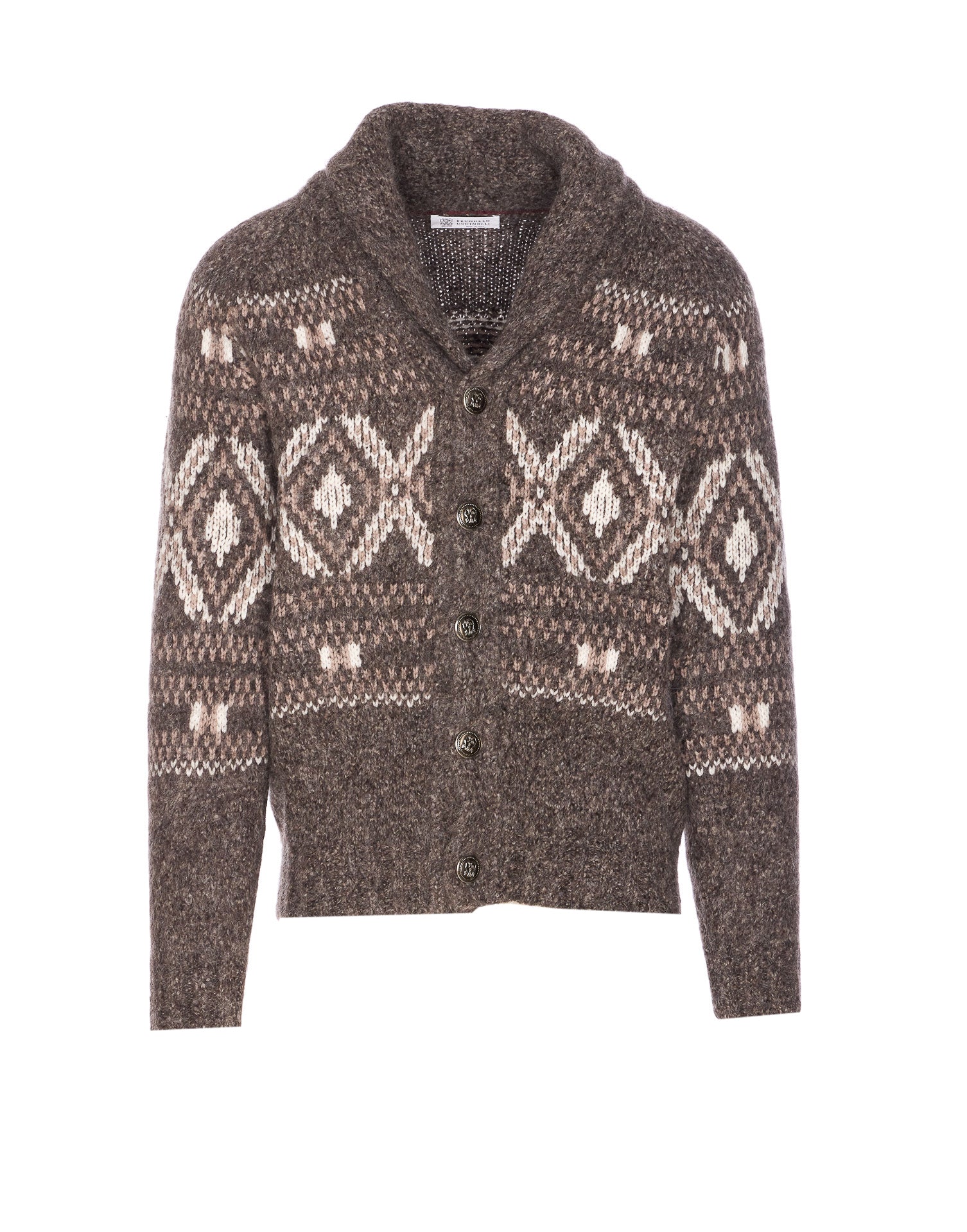 Brunello Cucinelli Sweaters Brown Alpaca