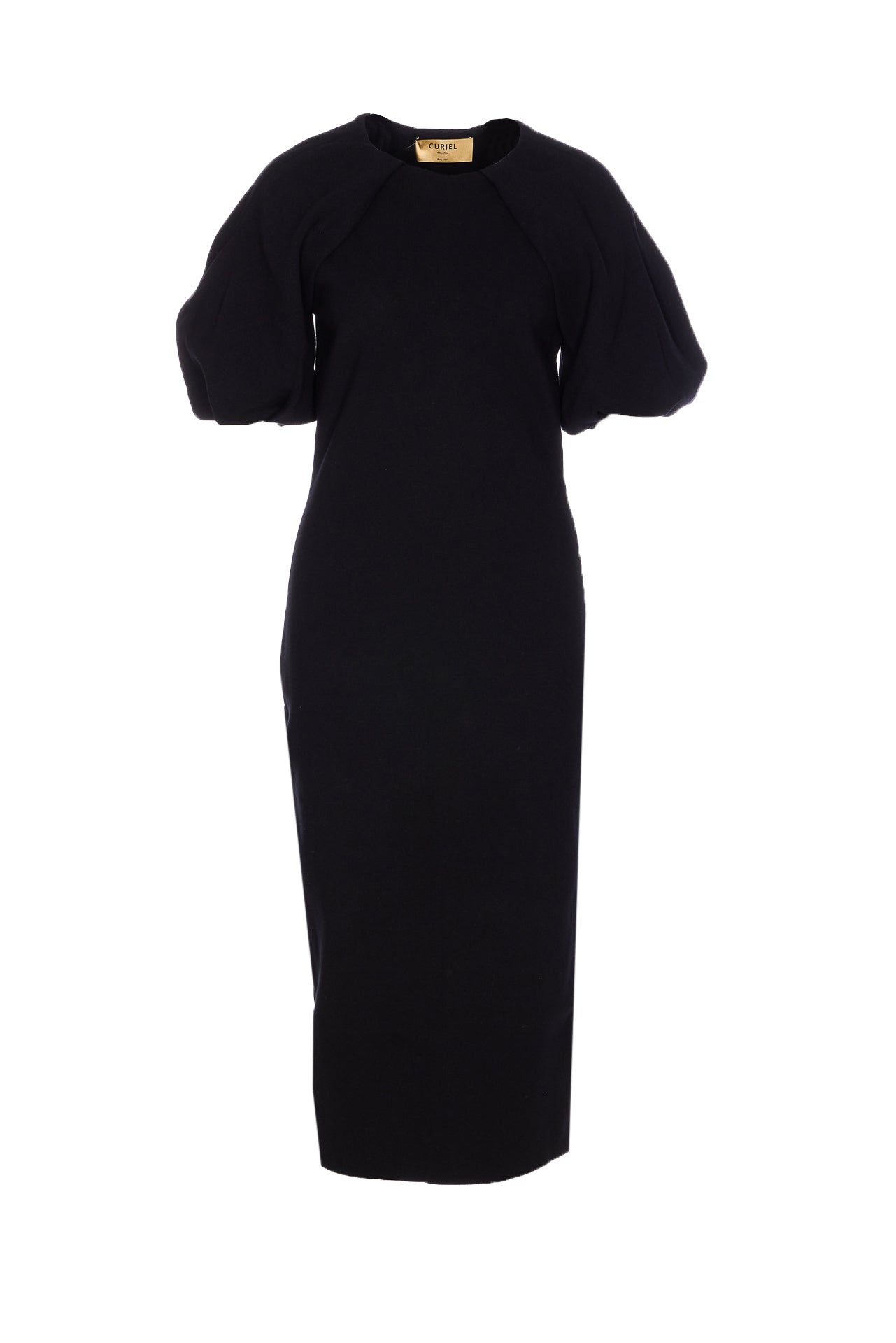 Curvel Dresses Black Viscose