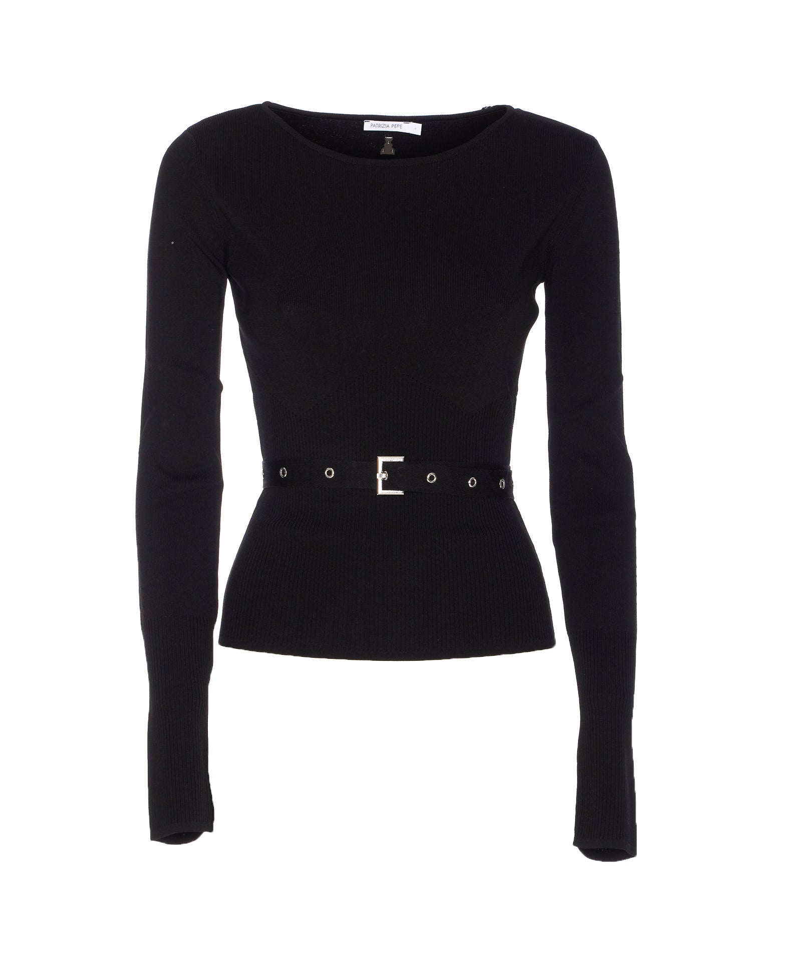 Patrizia Pepe Sweaters Black Viscose