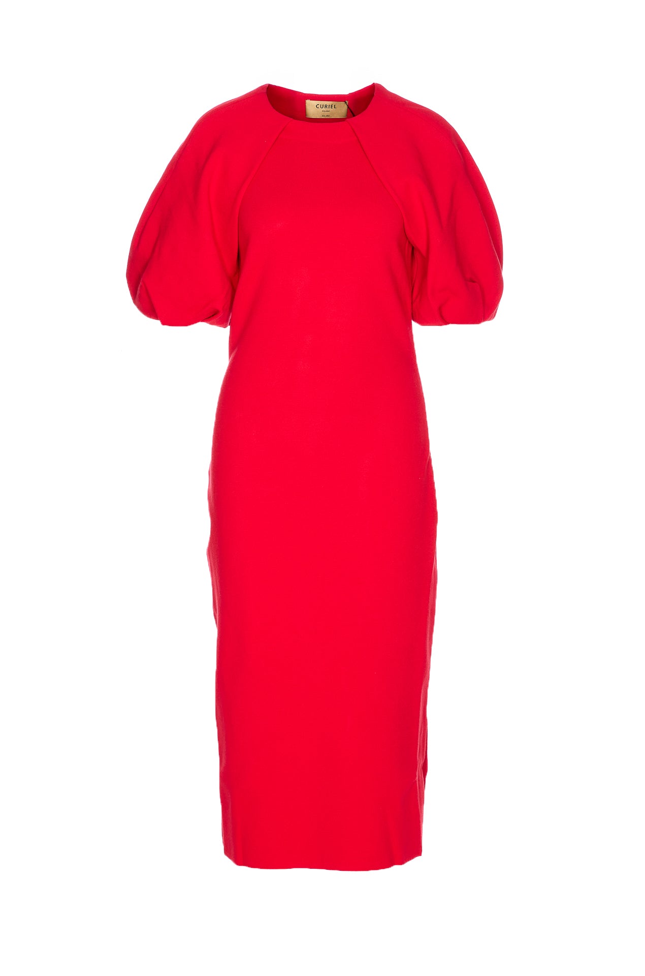 Curvel Dresses Red Viscose