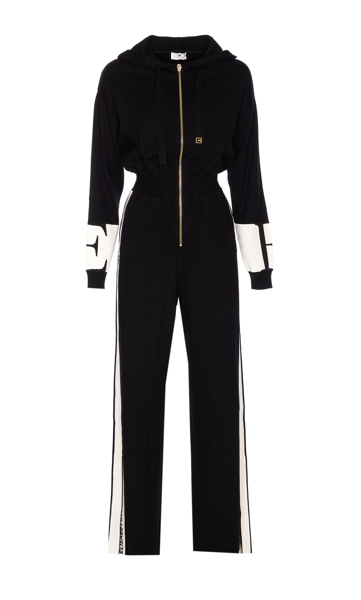 Elisabetta Franchi Trousers Black Viscose
