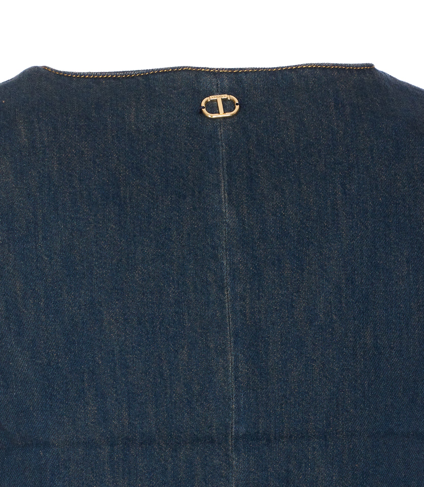 Twin-Set Jackets Blue Cotton