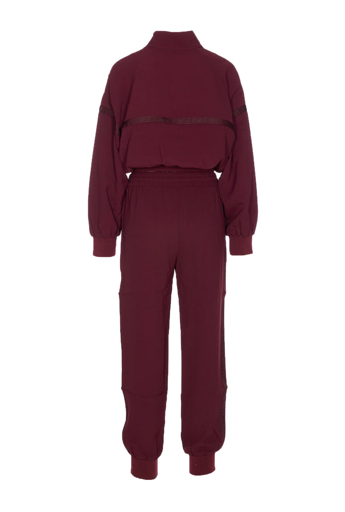 Twin-set Trousers Red Polyester